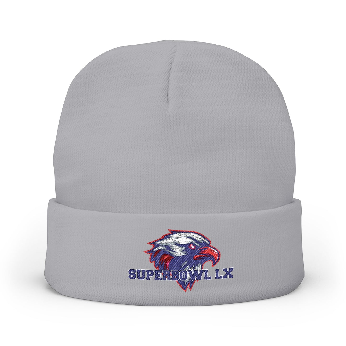 Patriots Superbowl LX Knit Beanie