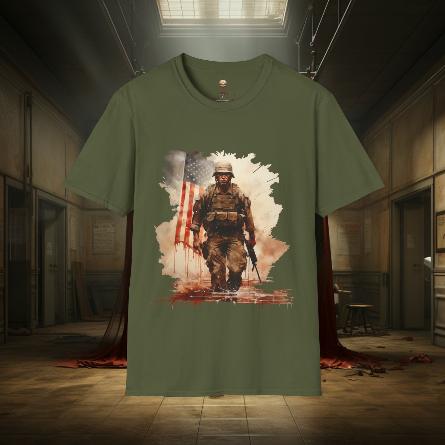 Unisex "Soldiers Return" Soft Style T-Shirt.  Hunting Shirt, Patriotic Shirt, Gift For Veteran, Unisex, Army Wife, Veteran, Birthday Gift.