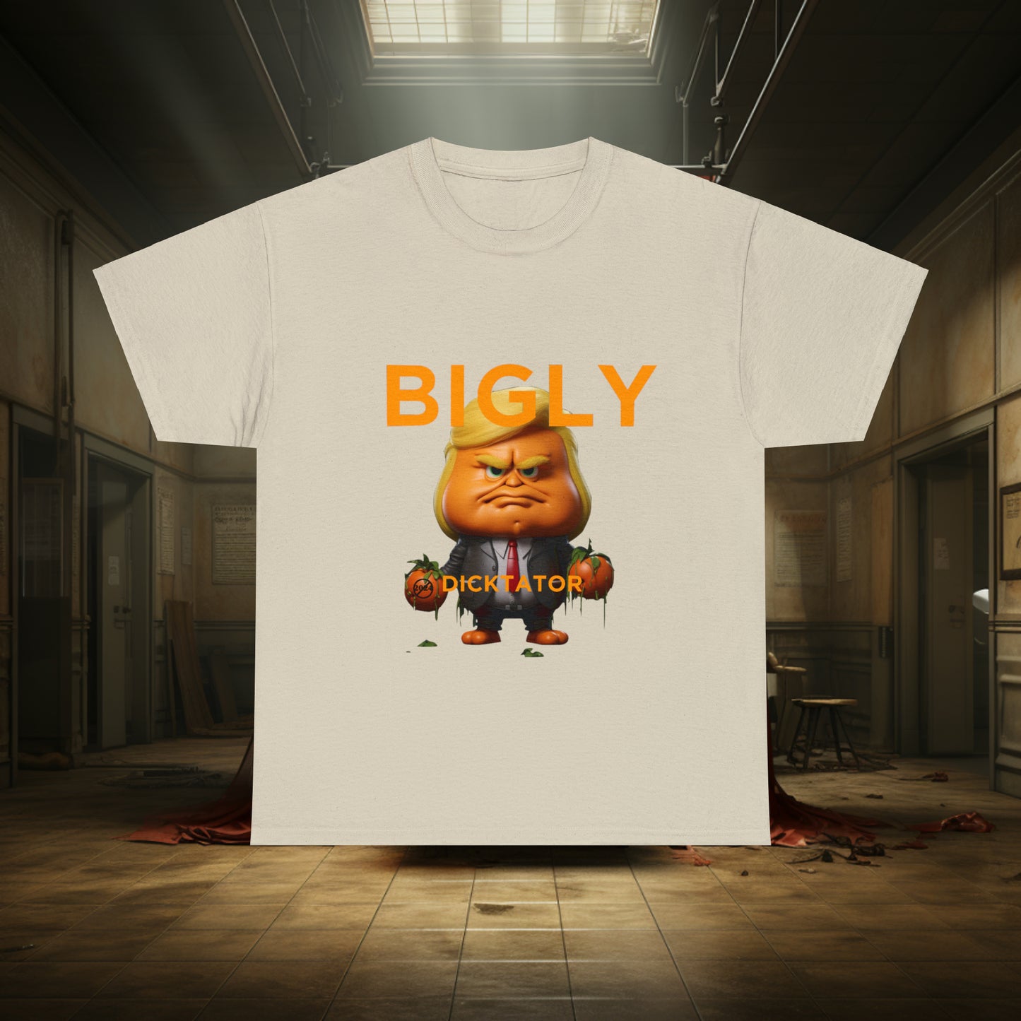 Unisex "Dicktator Trump" Heavy Cotton Tee. 2024 Election. Donald Trump. Election. Voting. America. Trump. Unisex. Trump Shirt.