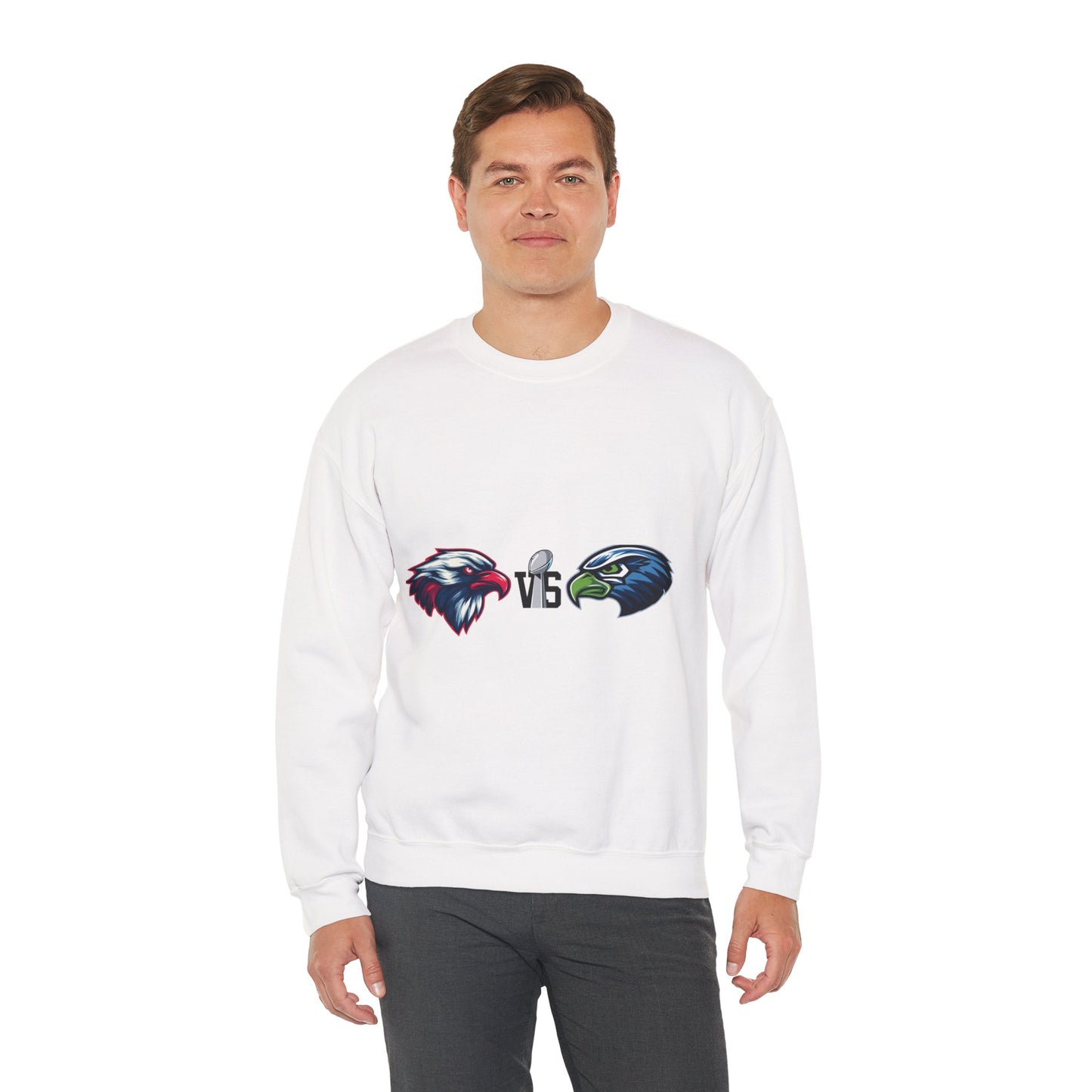 Patriots vs Seahawks Superbowl Game Day Sweatshirt