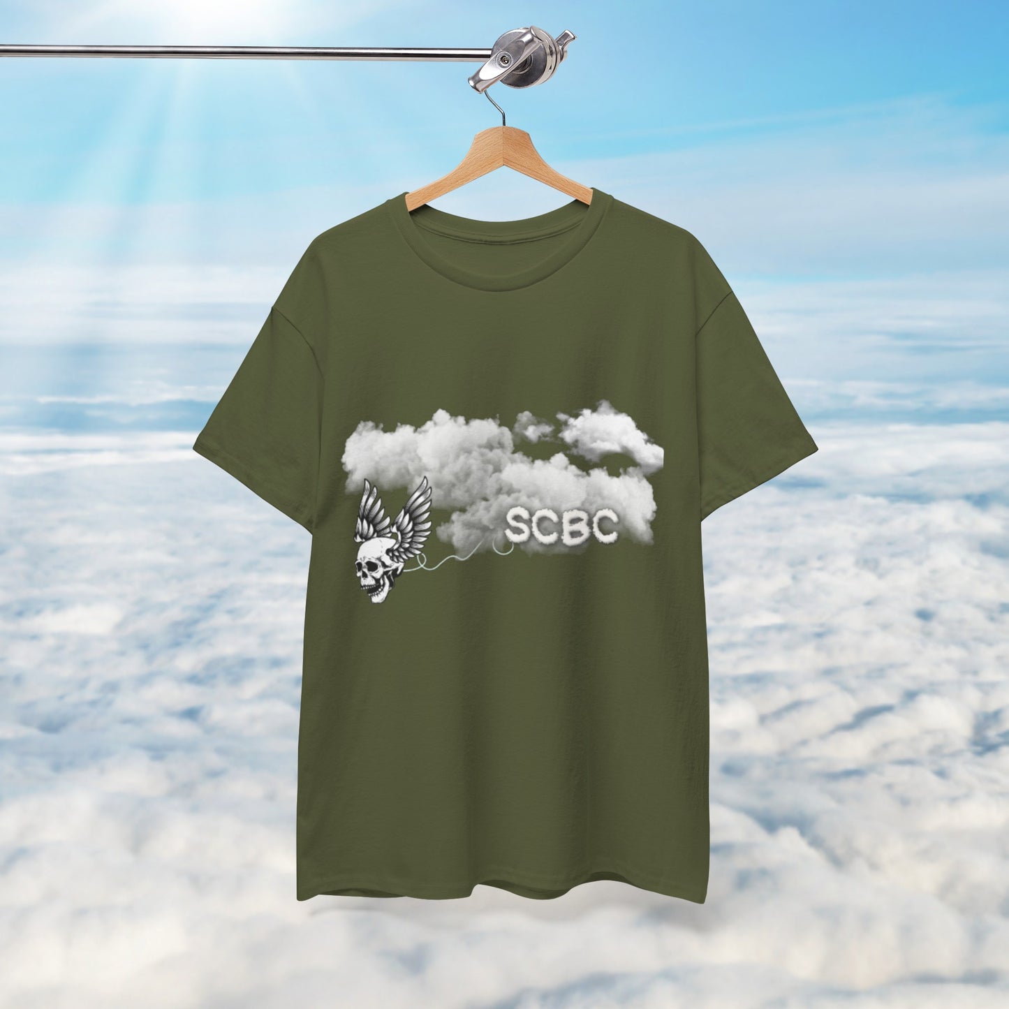 Unisex SBCB "Mensaje" Heavy Cotton Tee. Graphic T-Shirt, Streetwear, Branded T-Shirt, Original Design, Unisex T-Shirt, Birthday Gift.