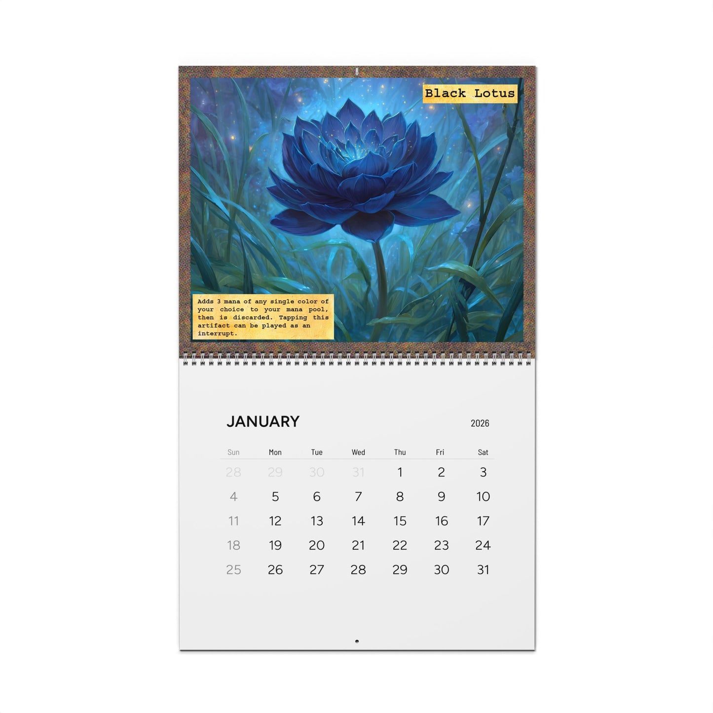 SCBC Special Edition 2026 Wall Calendar