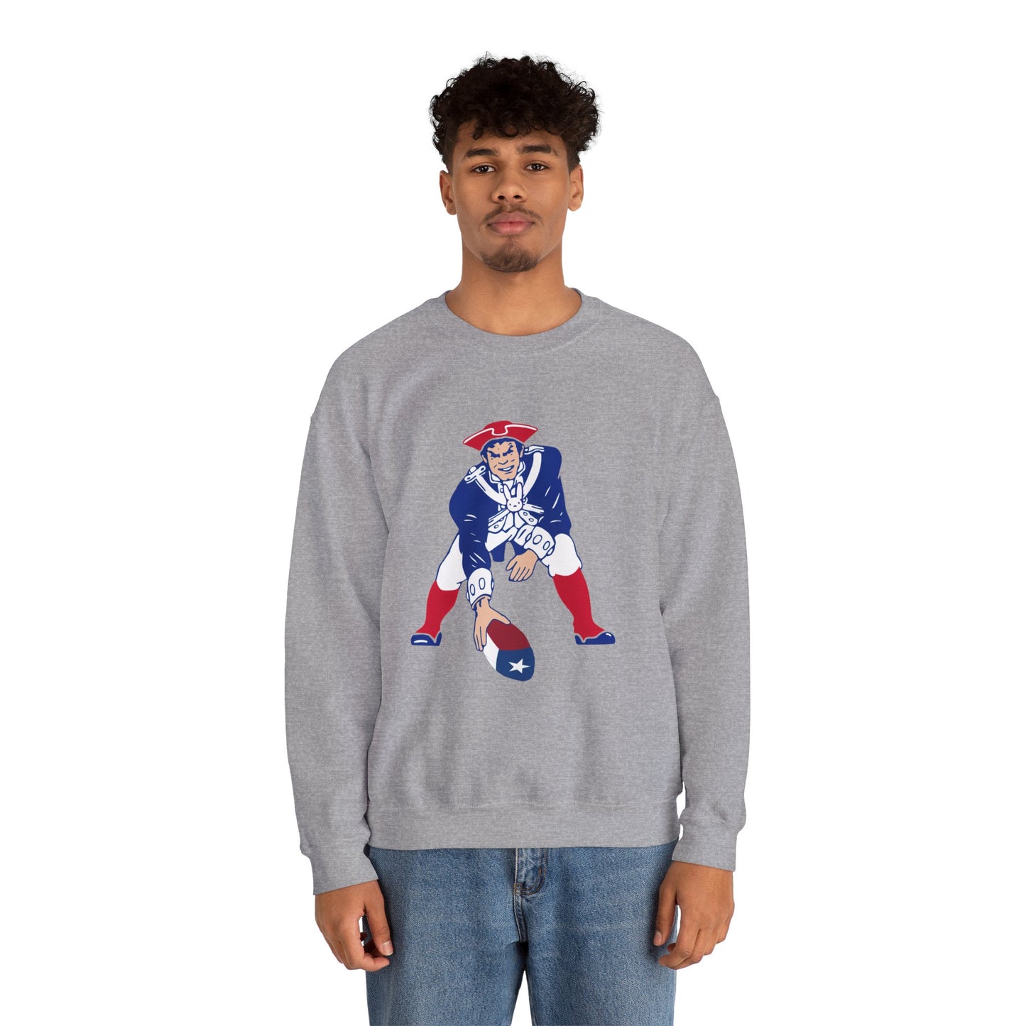 A New England  Bunny Superbowl Halftime Sweatshirt