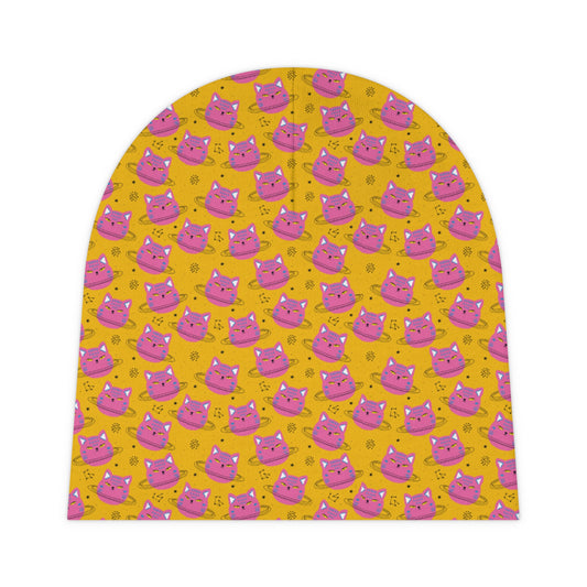 Planet Caturn Baby Beanie