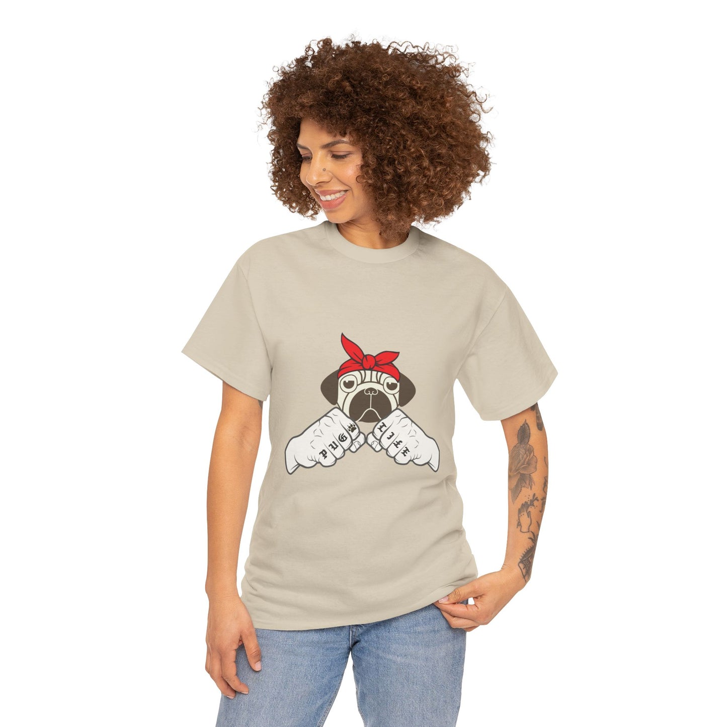 Pug Cotton Tee