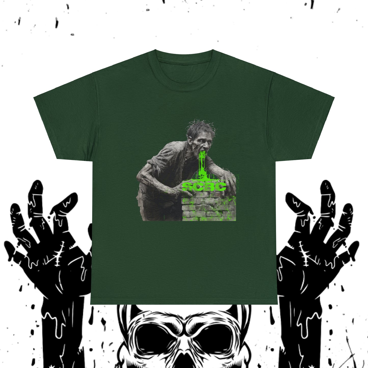 Unisex SCBC Brand Heavy Cotton Tee. Graphic T-Shirt. Streetwear. Branded T-Shirt. Original Design. Unisex T-Shirt. Birthday Gift.