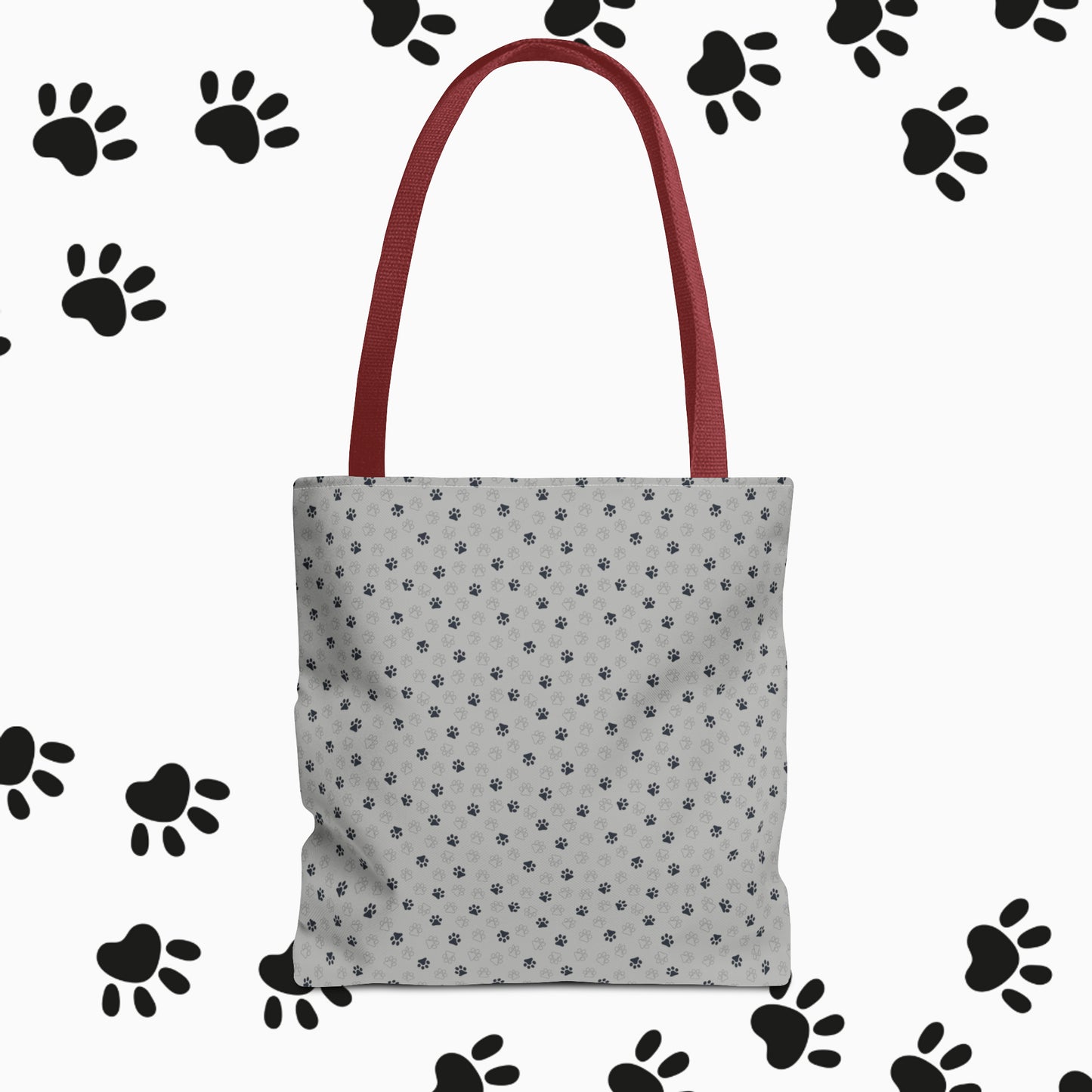 Man's Best-friend Tote Bag (AOP). Dog Tote Bag. Dog Dad, Dog Mom, Unisex. Totebag. Stylish. Birthday Gift. Gift For Animal Lover.