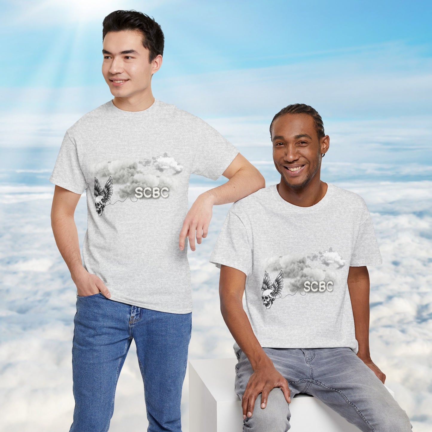 Unisex SBCB "Mensaje" Heavy Cotton Tee. Graphic T-Shirt, Streetwear, Branded T-Shirt, Original Design, Unisex T-Shirt, Birthday Gift.