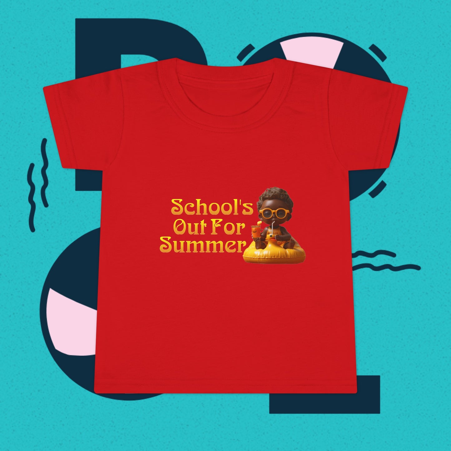 SCBC "Schools Out" Toddler T-shirt.Toddler Clothes, Toddler, Toddler Shirt, Kids Clothes, Kids Shirt, Short Sleeve Shirt, Motivational Shirt