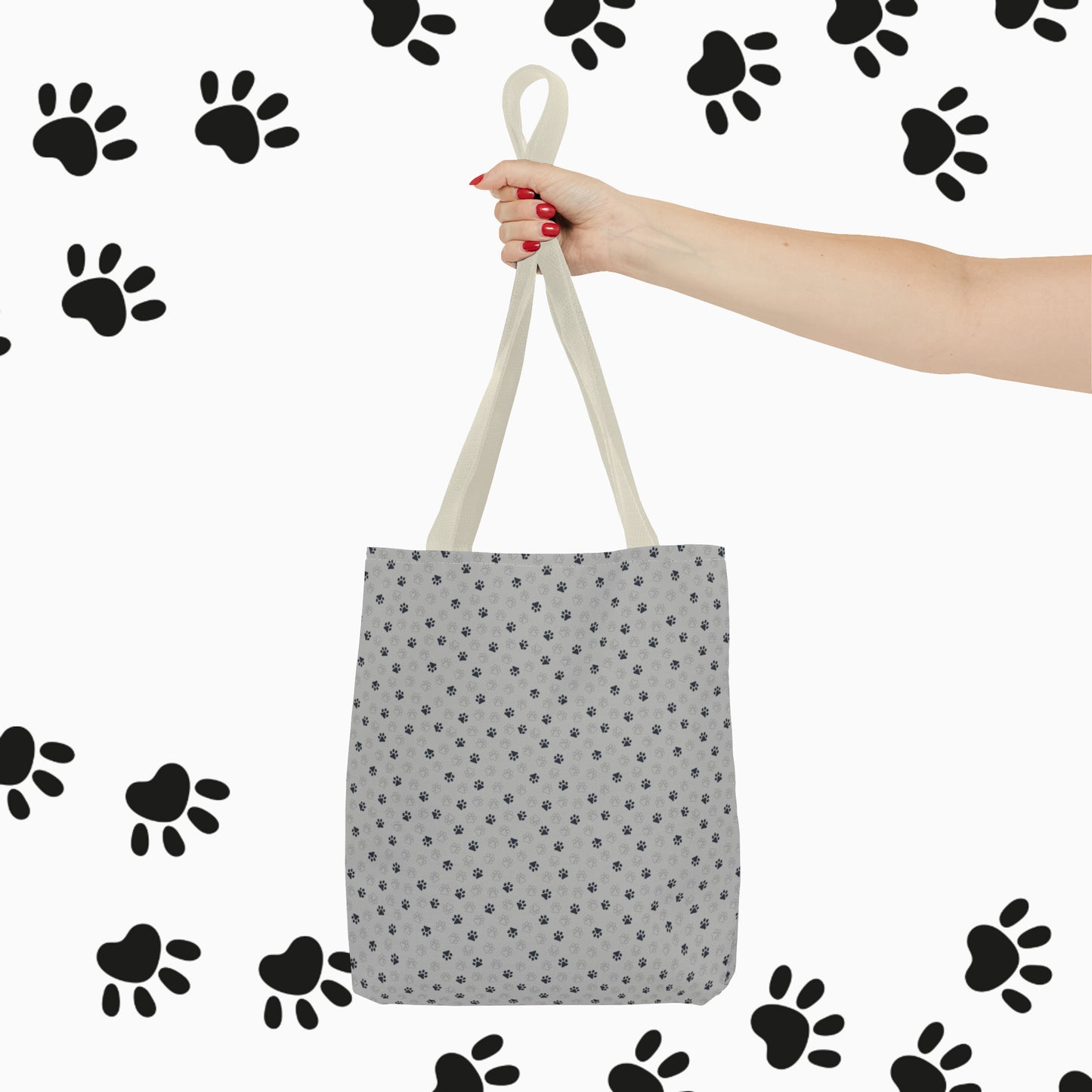 Man's Best-friend Tote Bag (AOP). Dog Tote Bag. Dog Dad, Dog Mom, Unisex. Totebag. Stylish. Birthday Gift. Gift For Animal Lover.