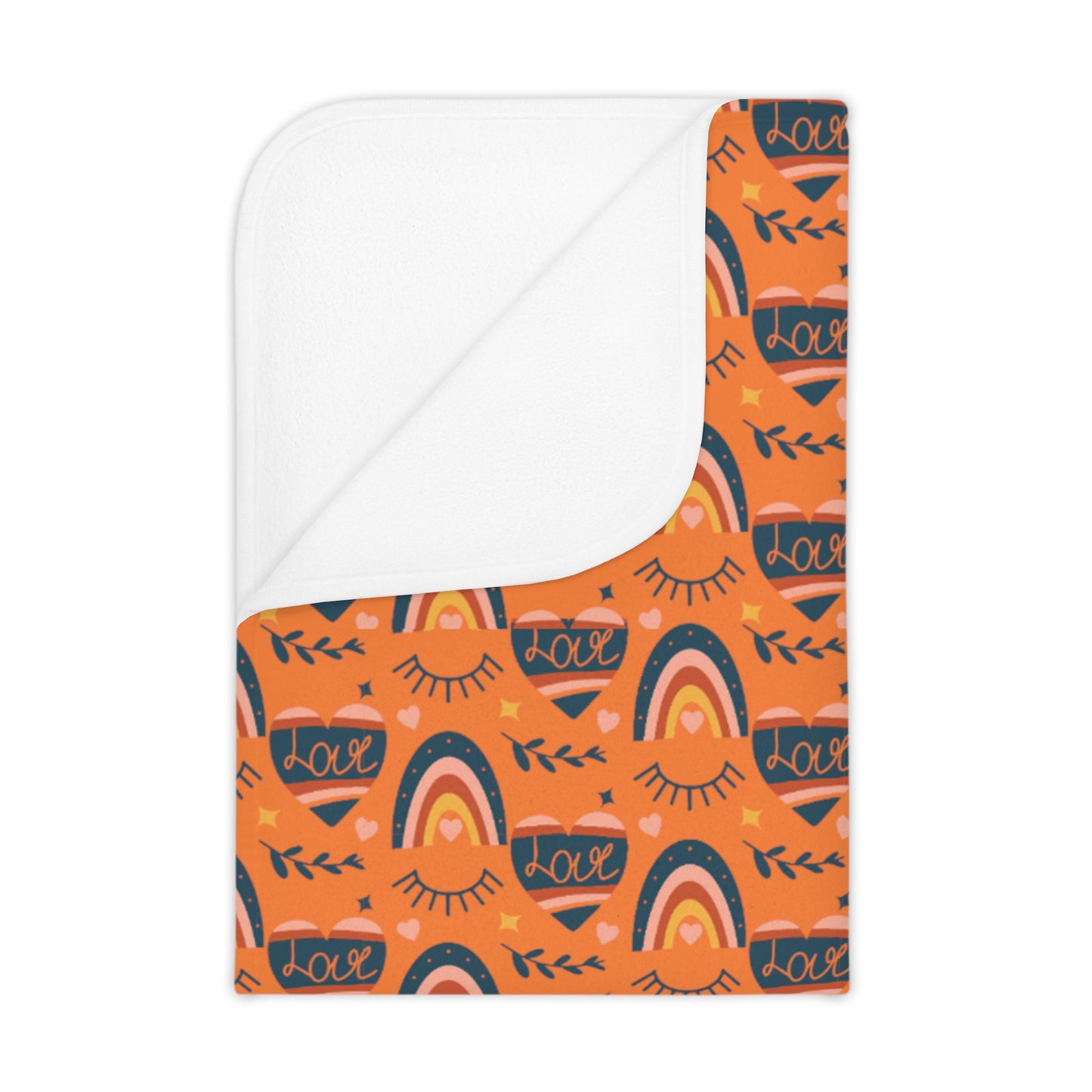 Toddler "Baby's Love" Blanket. Swaddle Blanket. Toddler Blanket, Warm Blanket, Soft Blanket, Animal Print, Baby, Crib Accessories