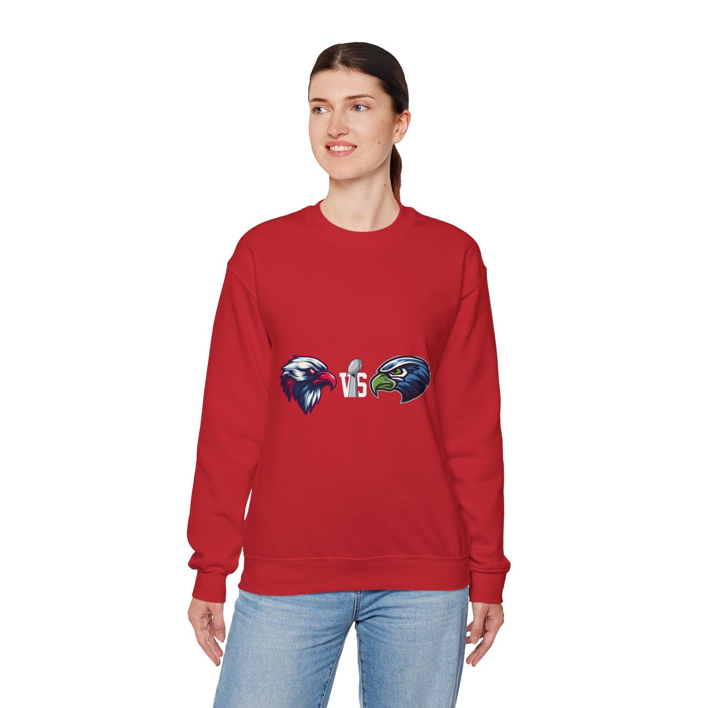Patriots vs Seahawks Superbowl Game Day Sweatshirt