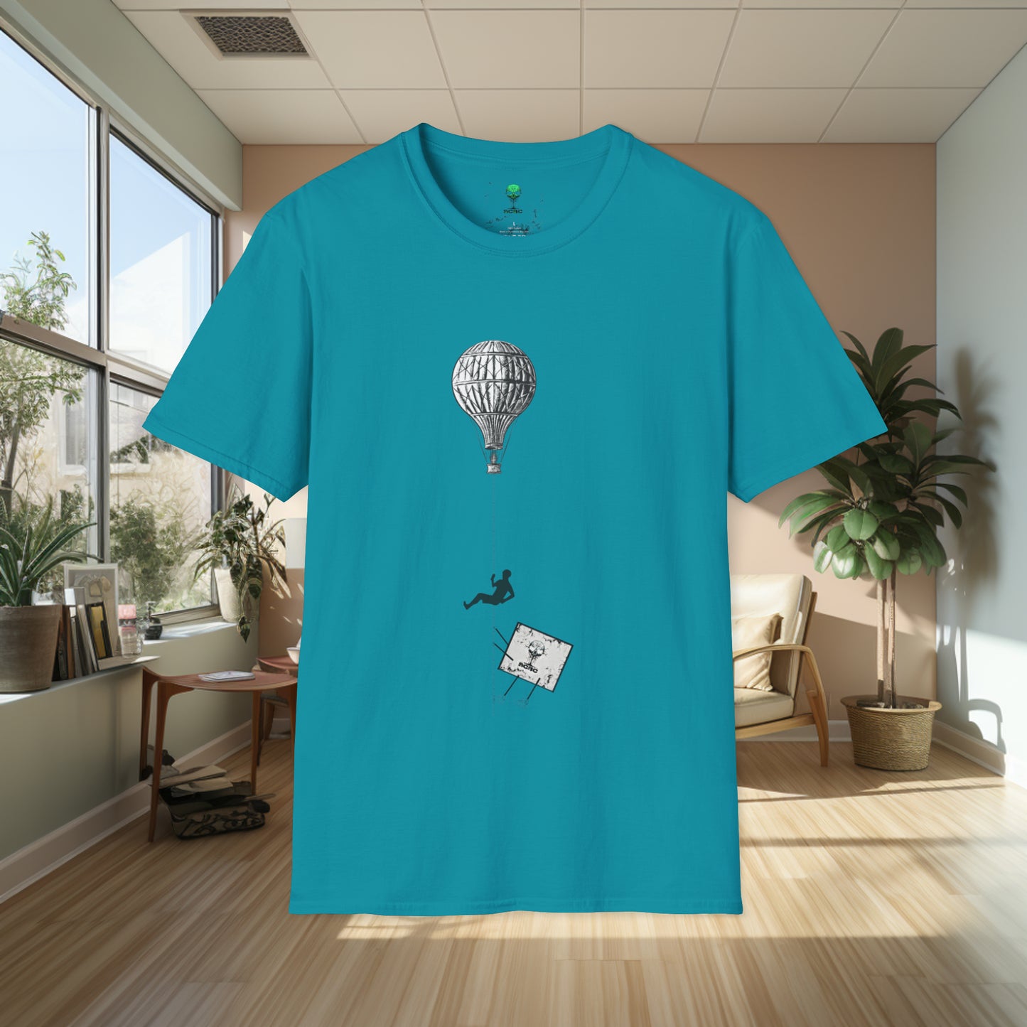 Unisex Soft-Style SCBC Brand Heavy Cotton Tee. Graphic T-Shirt. Streetwear. Branded T-Shirt. Original Design. Unisex T-Shirt. Birthday Gift.