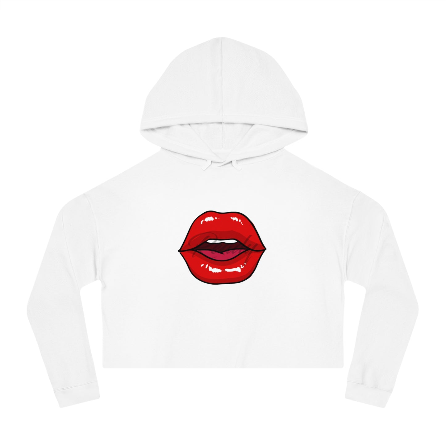 Ready Lip Service Women's Cropped Hooded Sweatshirt
