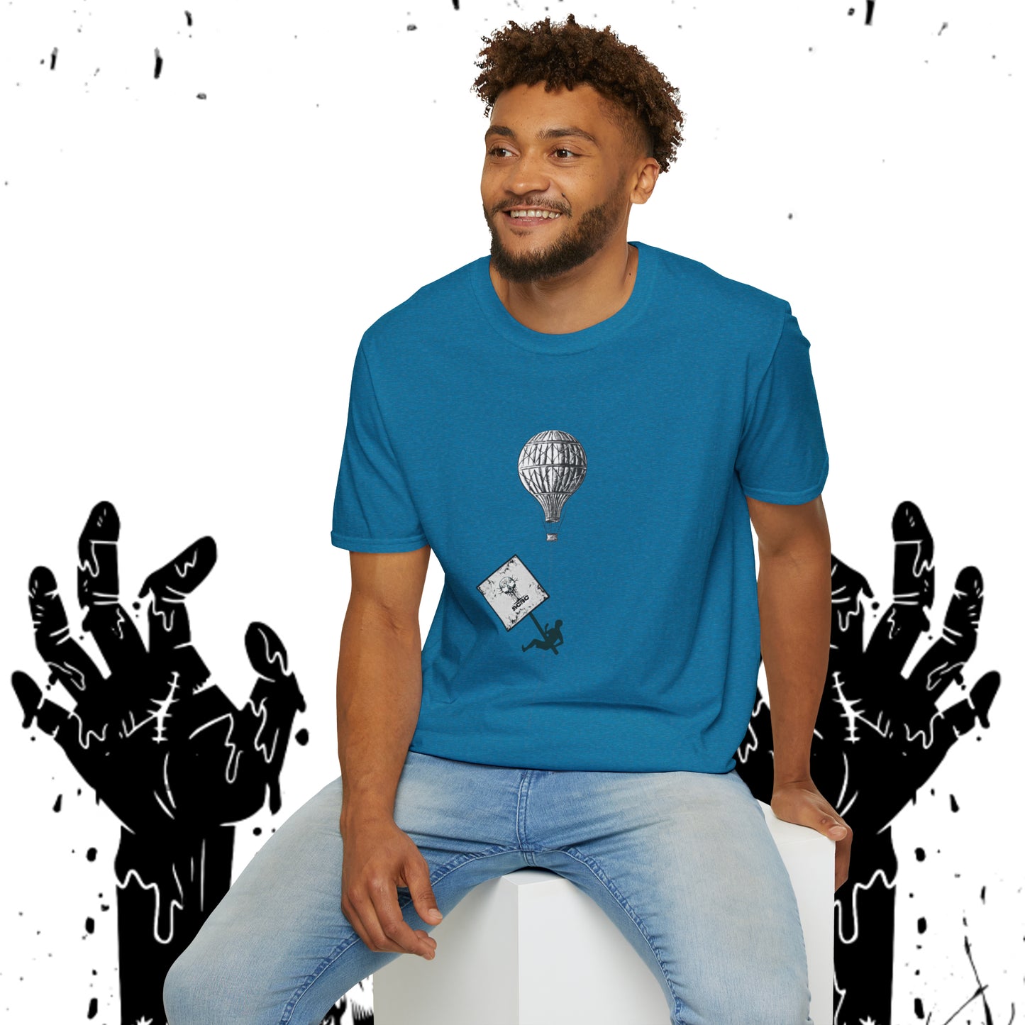 Unisex Soft-Style SCBC Brand Heavy Cotton Tee. Graphic T-Shirt. Streetwear. Branded T-Shirt. Original Design. Unisex T-Shirt. Birthday Gift.