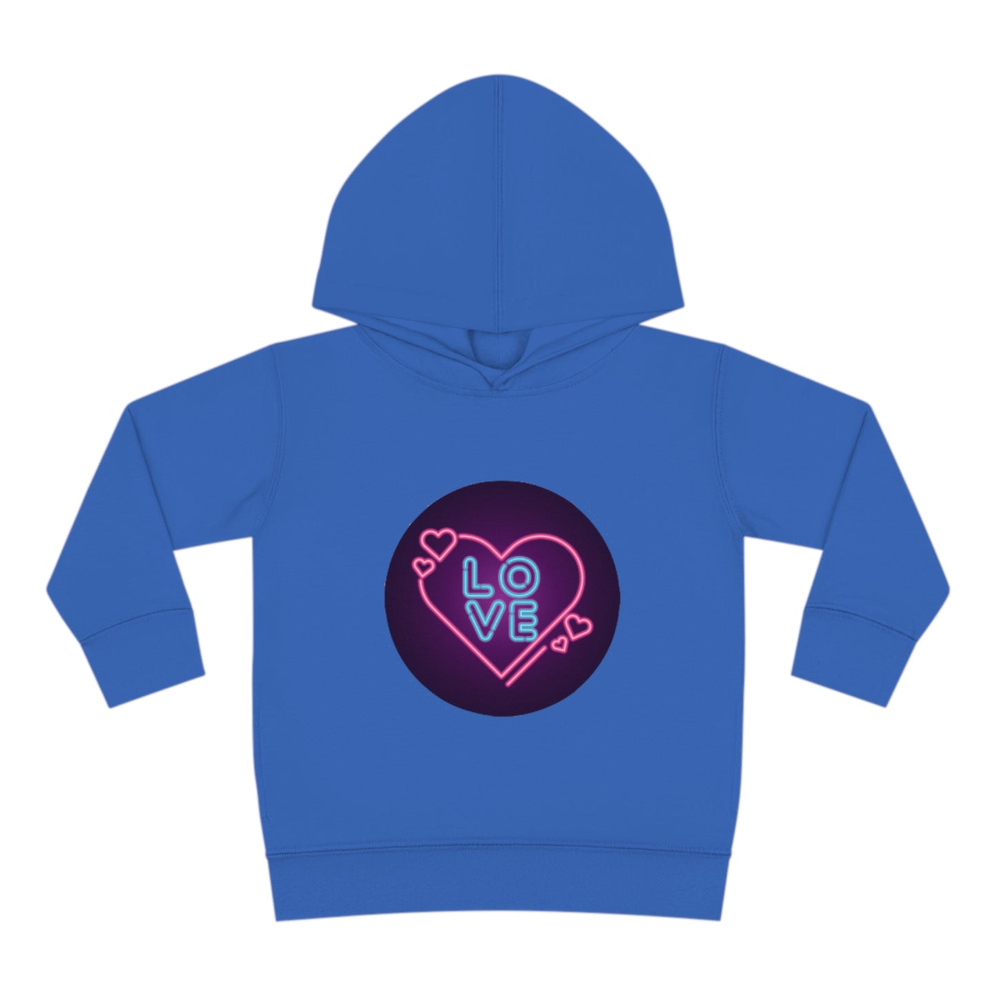 Toddler "Love Hearts"  Pullover Fleece Hoodie. Hoodie.Kids Clothes. Valentines Day. School Clothes. Pastel Colors. Gift for Kids