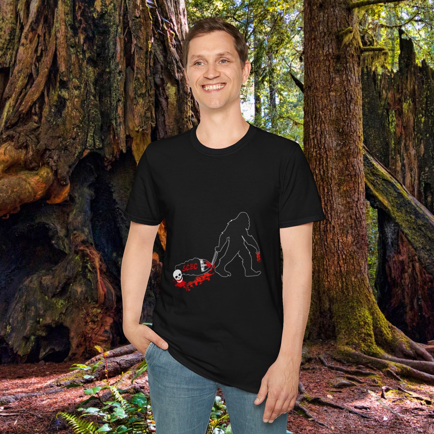 Unisex SCBC Brand soft-style T-shirt. Graphic T-Shirt. Streetwear. Branded T-Shirt. Original Design. Unisex T-Shirt. Birthday Gift.