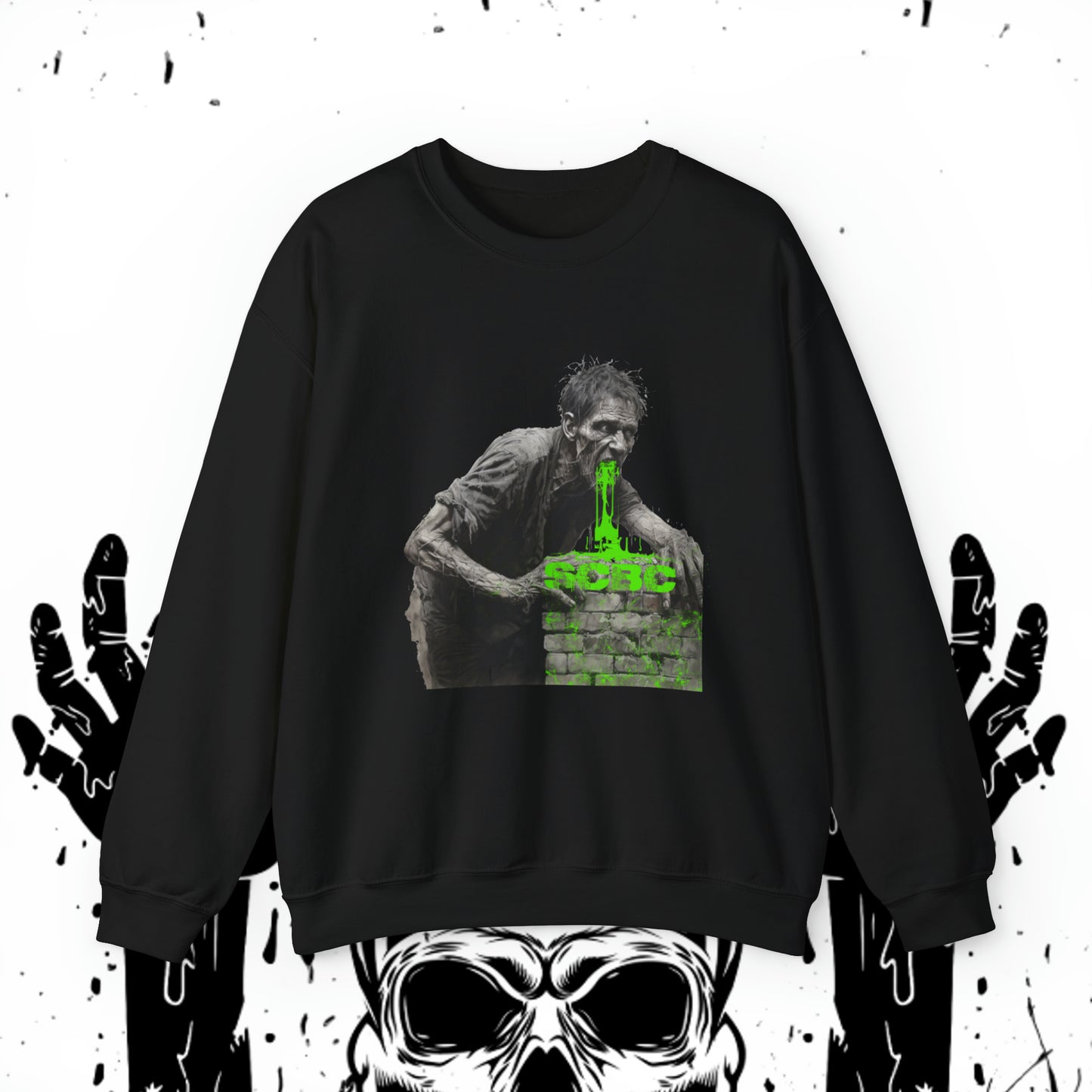 Unisex SCBC Brand Heavy Blend  Crewneck Sweatshirt. Graphic Sweatshirt. Branded Sweatshirt. Original Design. Unisex. Birthday Gift.