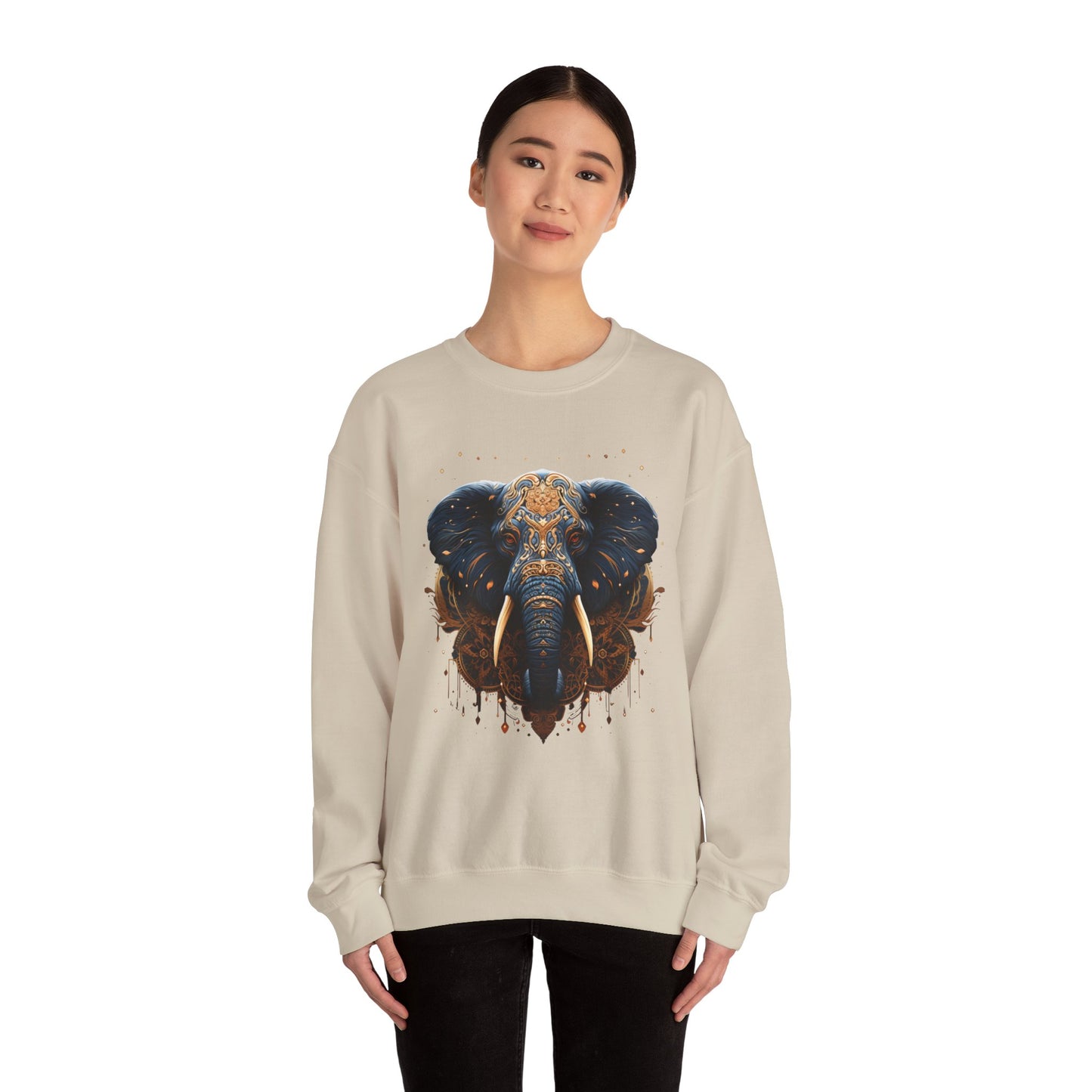 Elephant Crewneck Sweatshirt