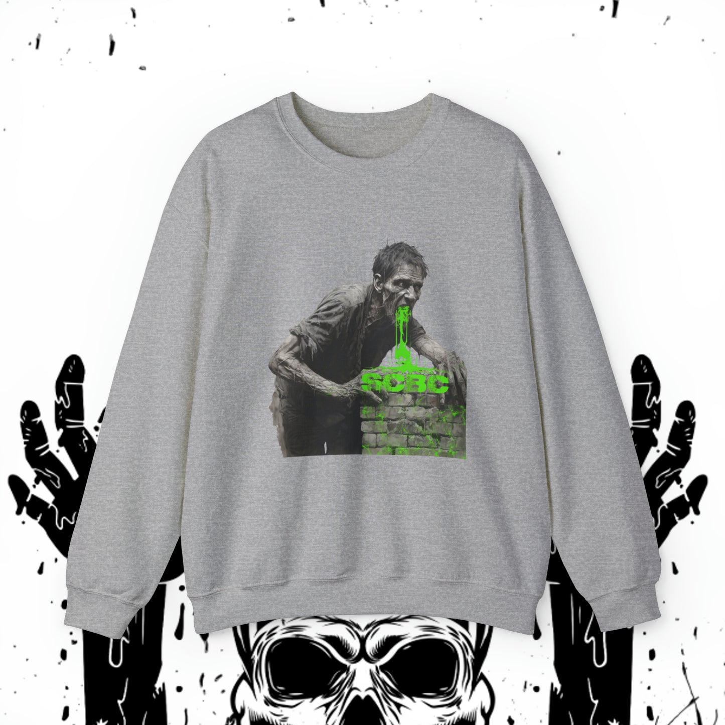 Unisex SCBC Brand Heavy Blend  Crewneck Sweatshirt. Graphic Sweatshirt. Branded Sweatshirt. Original Design. Unisex. Birthday Gift.