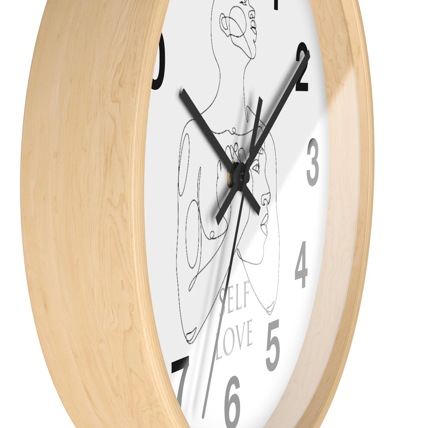 Self Love Wall Clock. Positive Affirmation. Mental Health Awareness. Home Decor. Wall Clock. Housewarming Gift. Christmas Gift Gift for Kids