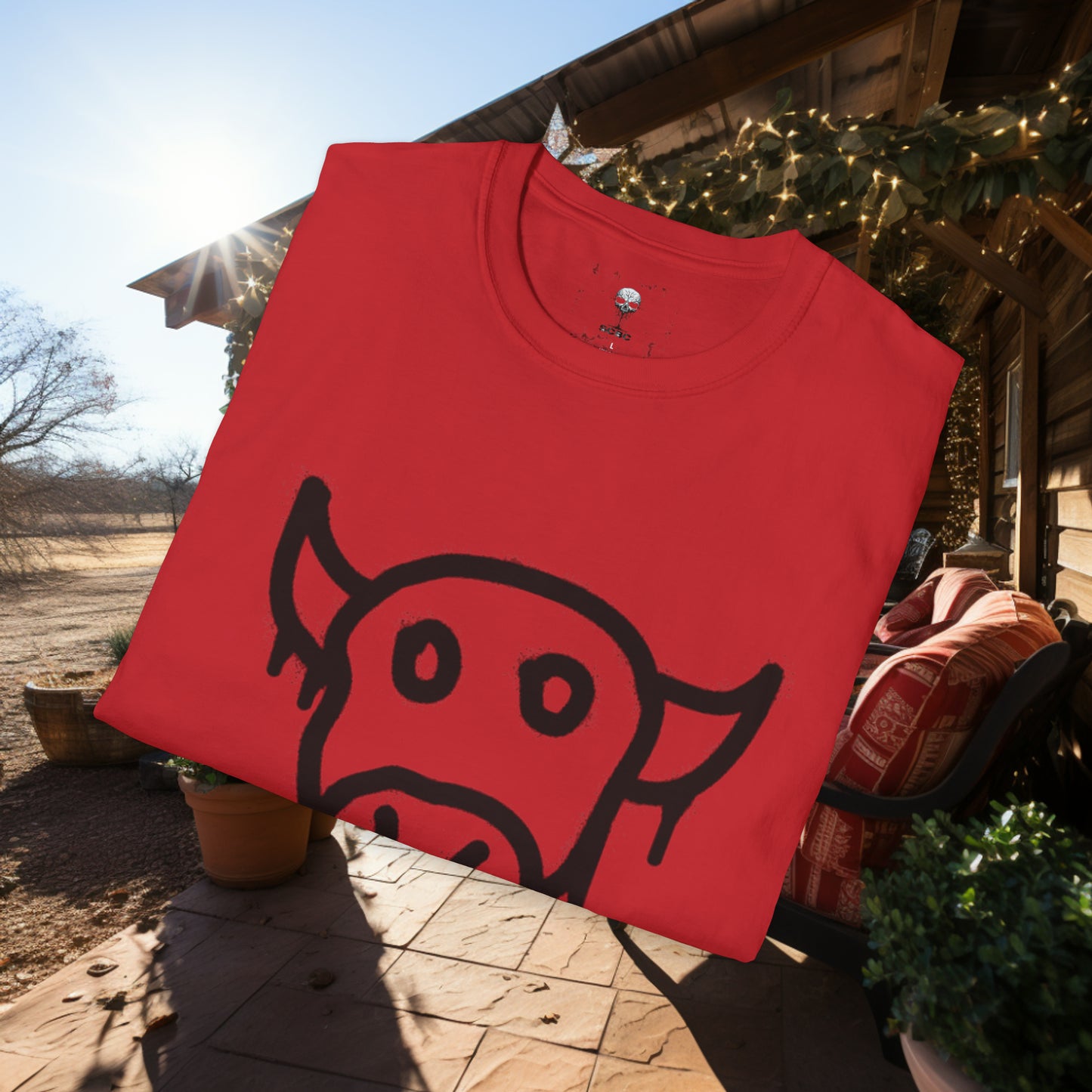 Unisex " Moo Cow" Soft Style T-Shirt.  Farmer Shirt, Cow Shirt, Gift For Animal Lovers, Unisex, Animal Rescue, Veteran, Birthday Gift.