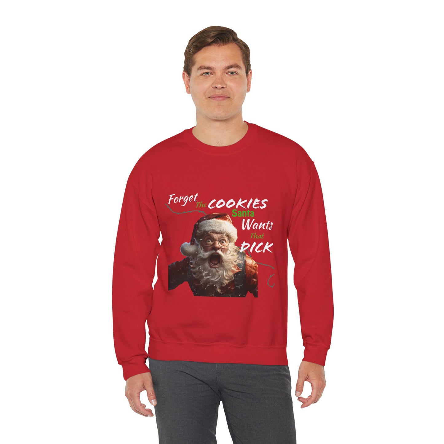 Frisky Santa Sweatshirt