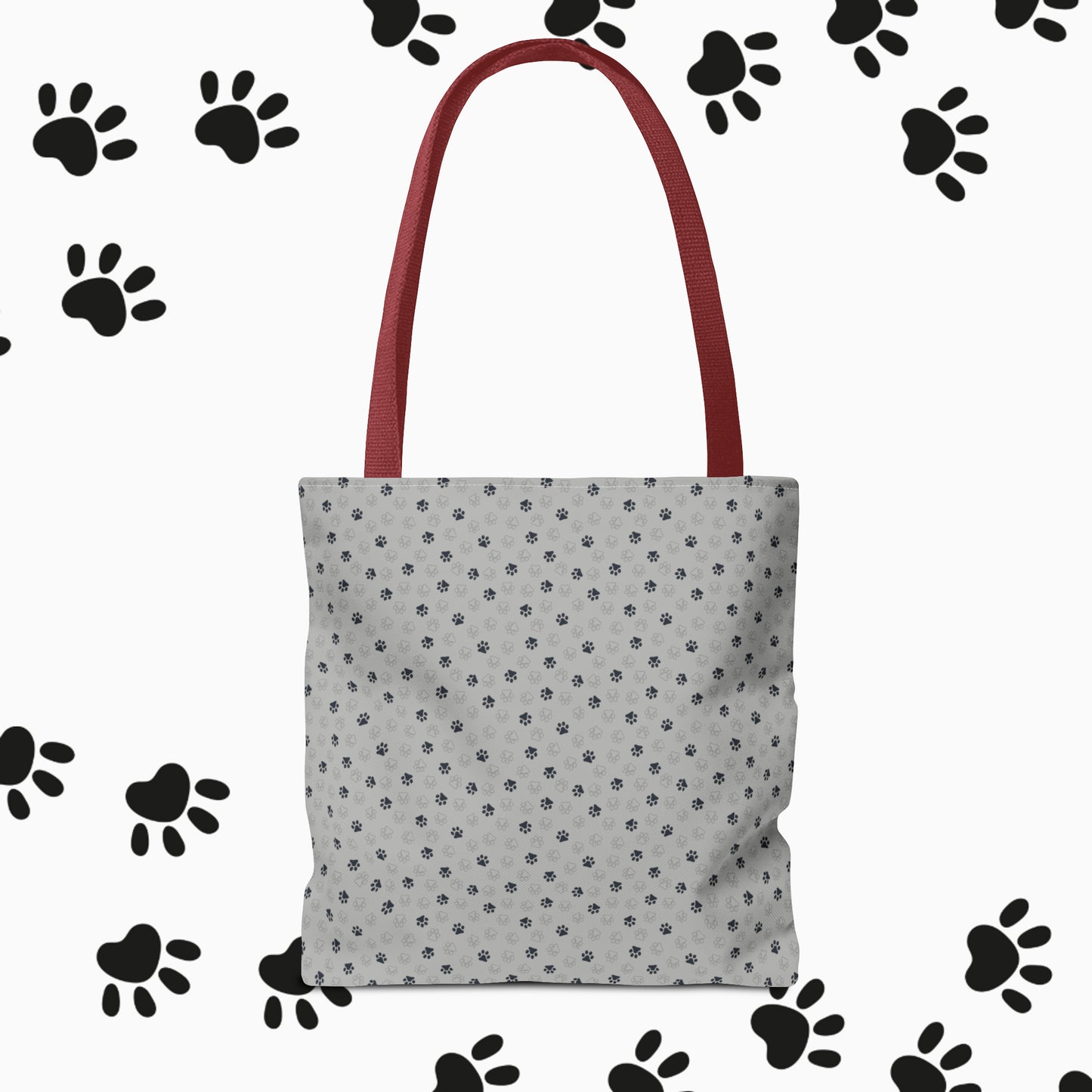 Man's Best-friend Tote Bag (AOP). Dog Tote Bag. Dog Dad, Dog Mom, Unisex. Totebag. Stylish. Birthday Gift. Gift For Animal Lover.