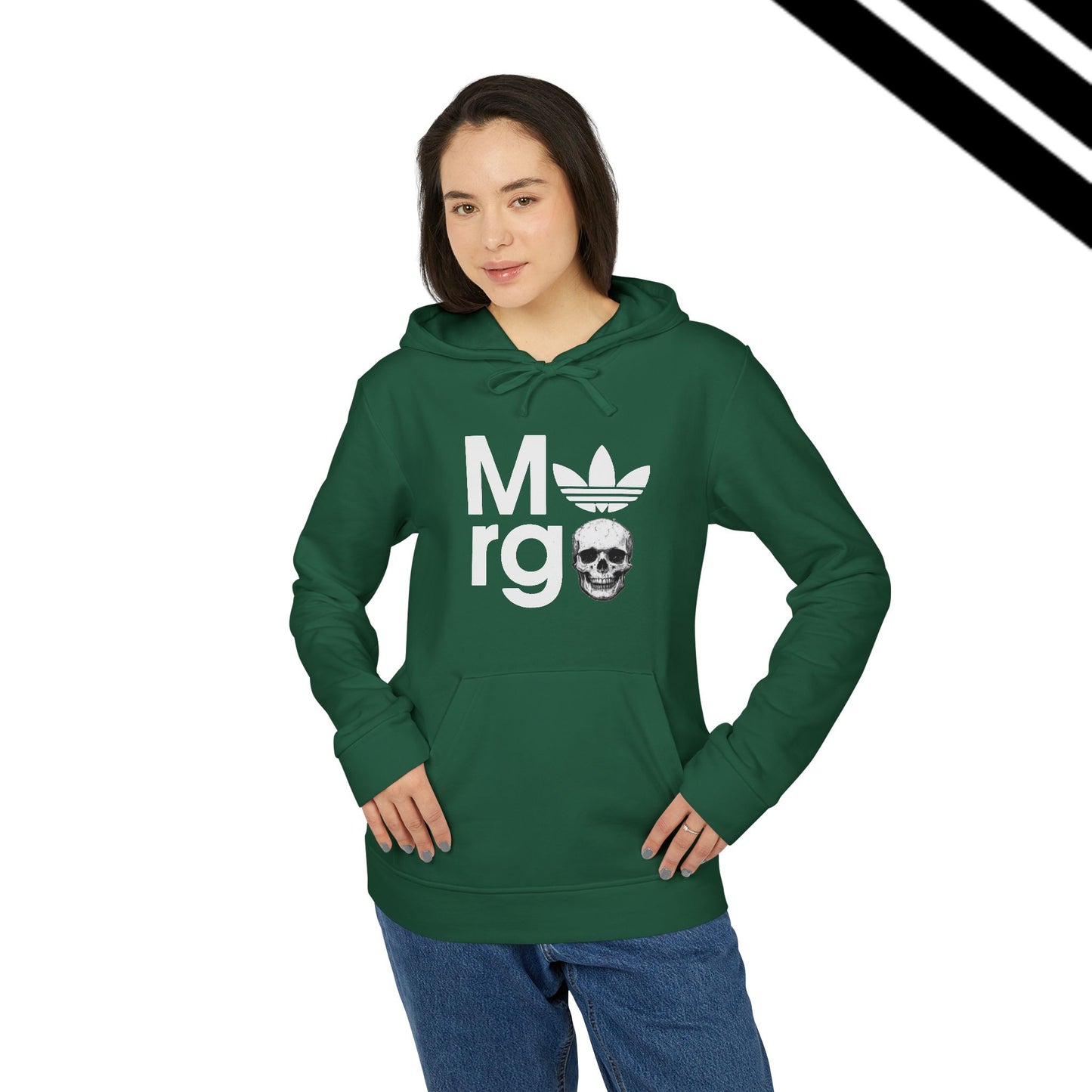 Adidas-SCBC Merge Collection. "Jahr Jetzt" Hooded Sweatshirt. Winter Release. Adidas Hoodie. Vintage Logo. Re-birth. Adidas.