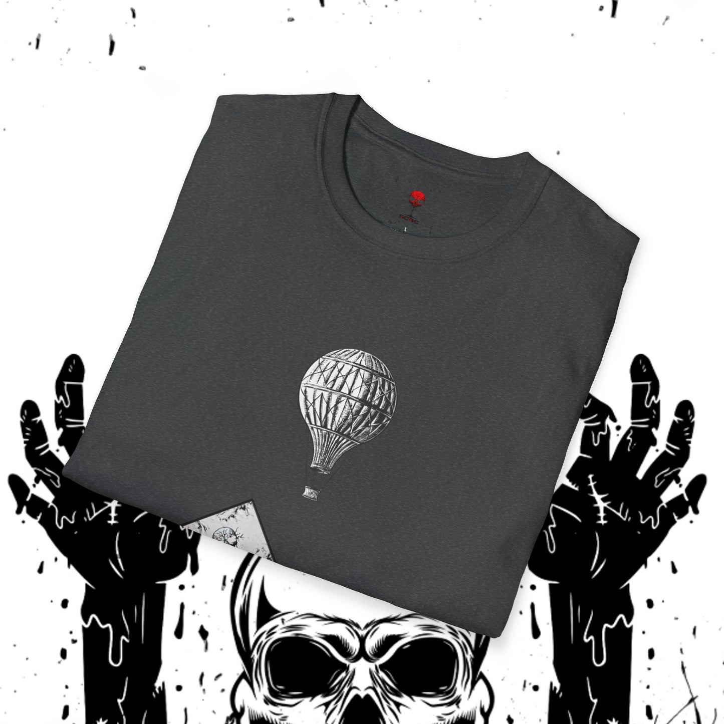 Unisex Soft-Style SCBC Brand Heavy Cotton Tee. Graphic T-Shirt. Streetwear. Branded T-Shirt. Original Design. Unisex T-Shirt. Birthday Gift.