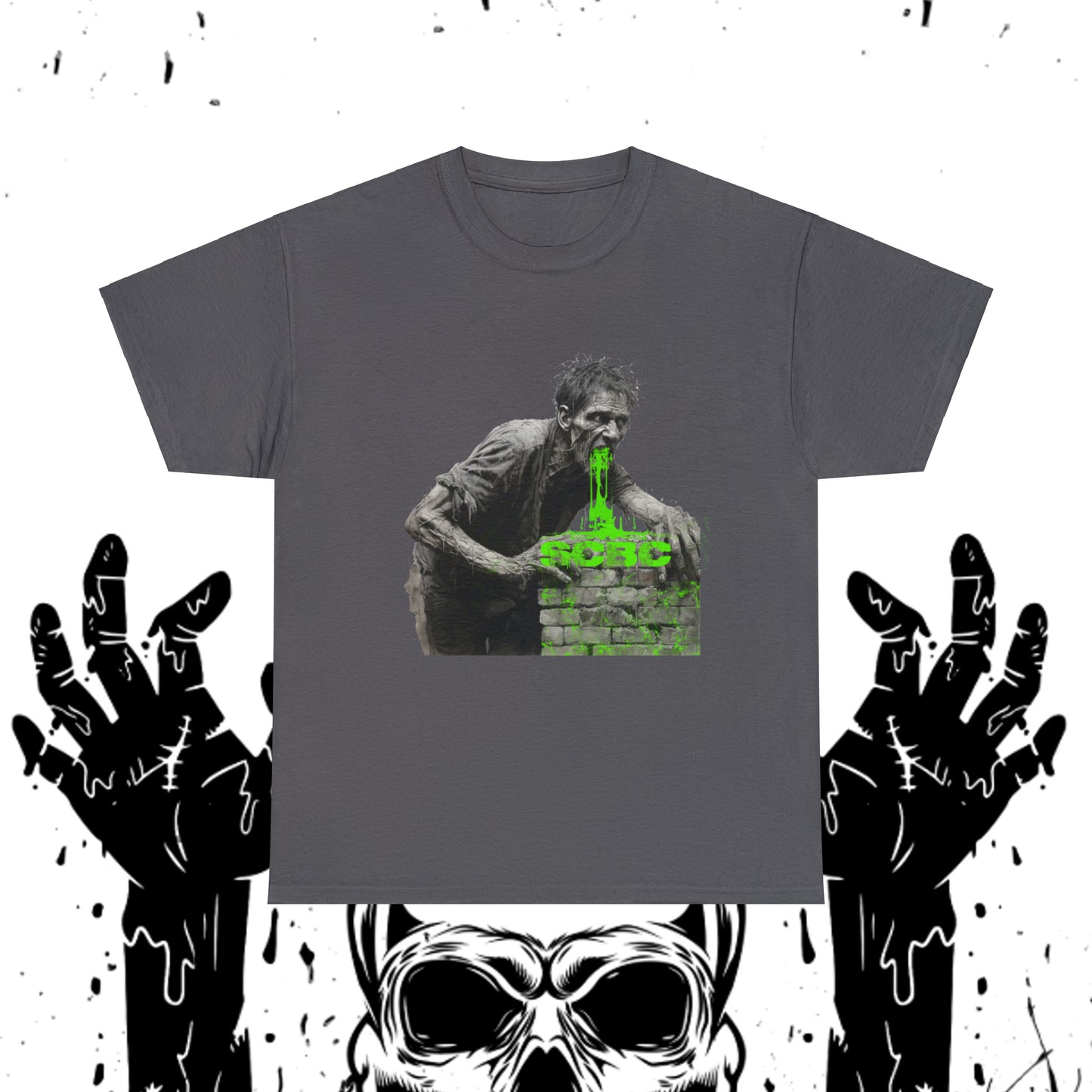 Unisex SCBC Brand Heavy Cotton Tee. Graphic T-Shirt. Streetwear. Branded T-Shirt. Original Design. Unisex T-Shirt. Birthday Gift.