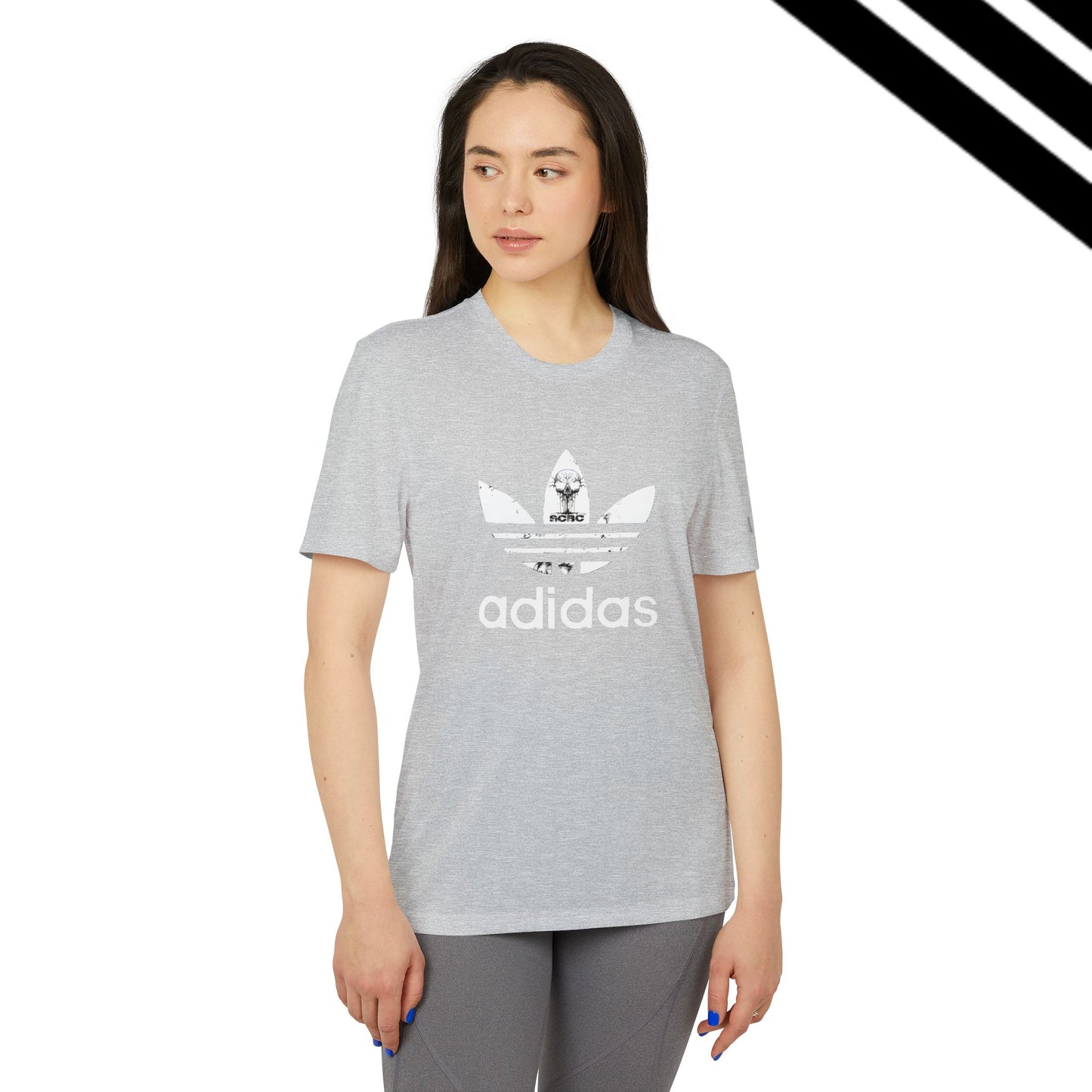 Adidas-SCBC Merge Collection. "Year 3996" T-shirt. Winter Release. Adidas T-shirt. Vintage Re-birth. Adidas.