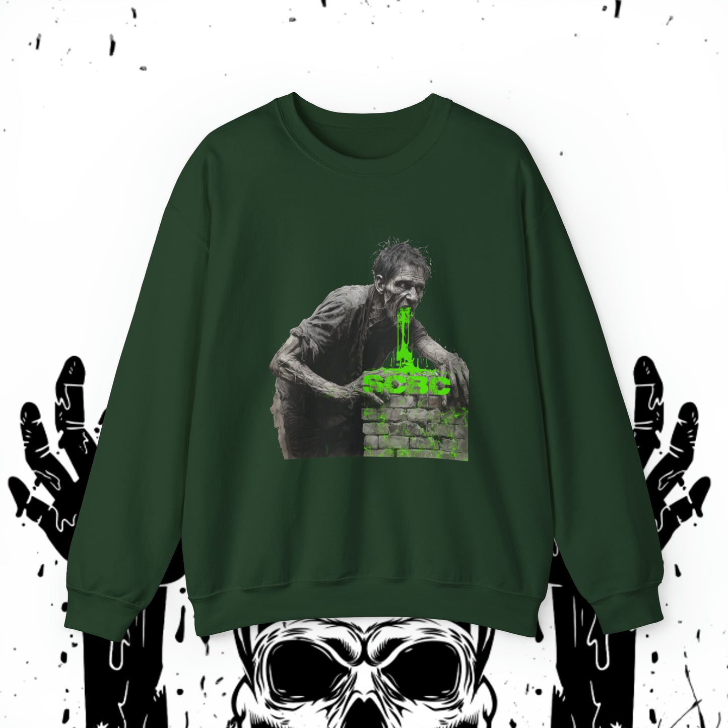 Unisex SCBC Brand Heavy Blend  Crewneck Sweatshirt. Graphic Sweatshirt. Branded Sweatshirt. Original Design. Unisex. Birthday Gift.