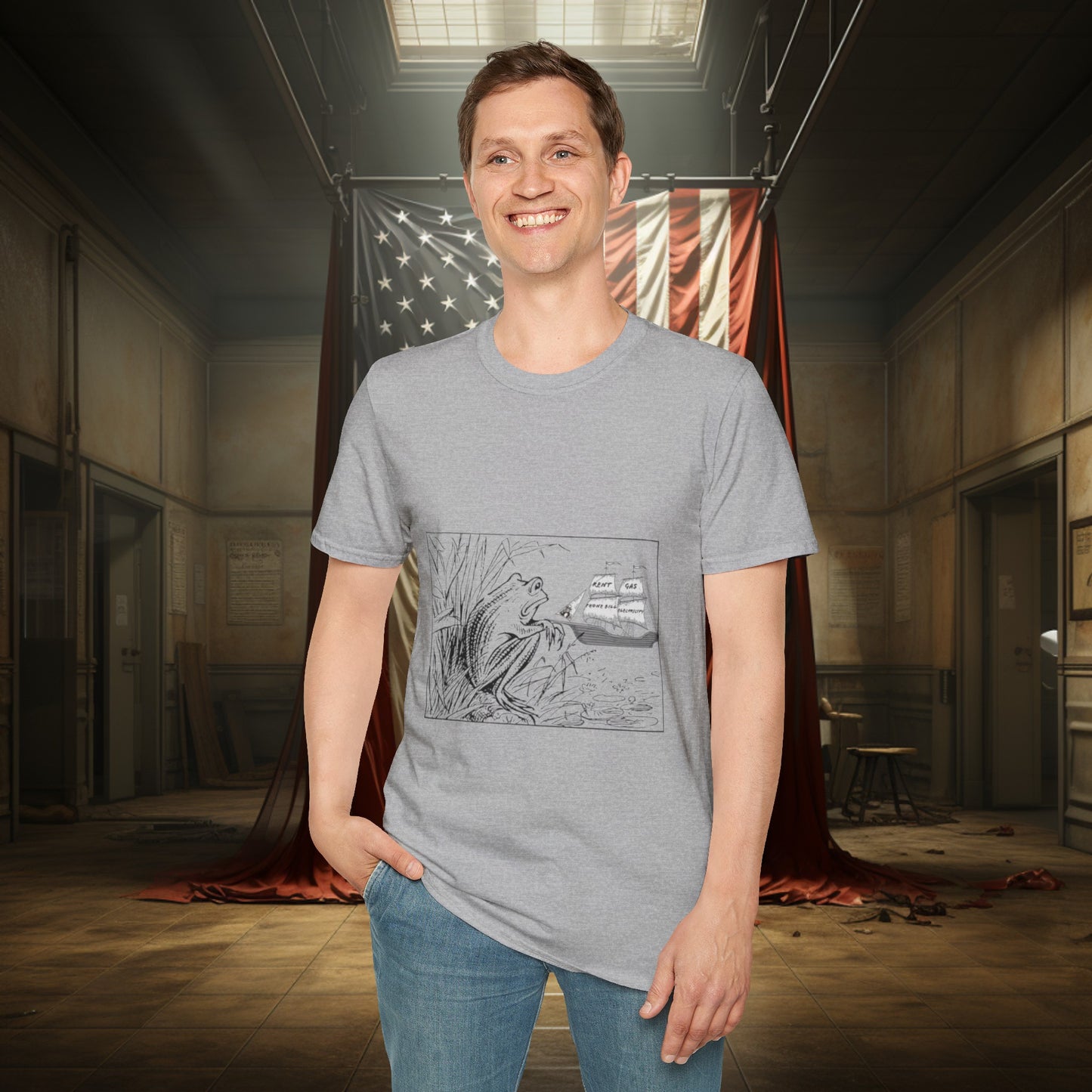 Unisex SCBC "Citizen" Cotton Ringer T-Shirt. Graphic T-Shirt, Streetwear, Branded T-Shirt, Original Design, Unisex, Adulting, Funny Shirt.