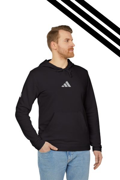 Adidas-SCBC Merge Collection. "Year 4047" Hooded Sweatshirt. Winter Release. Adidas Hoodie. Vintage Logo. Re-birth. Adidas.