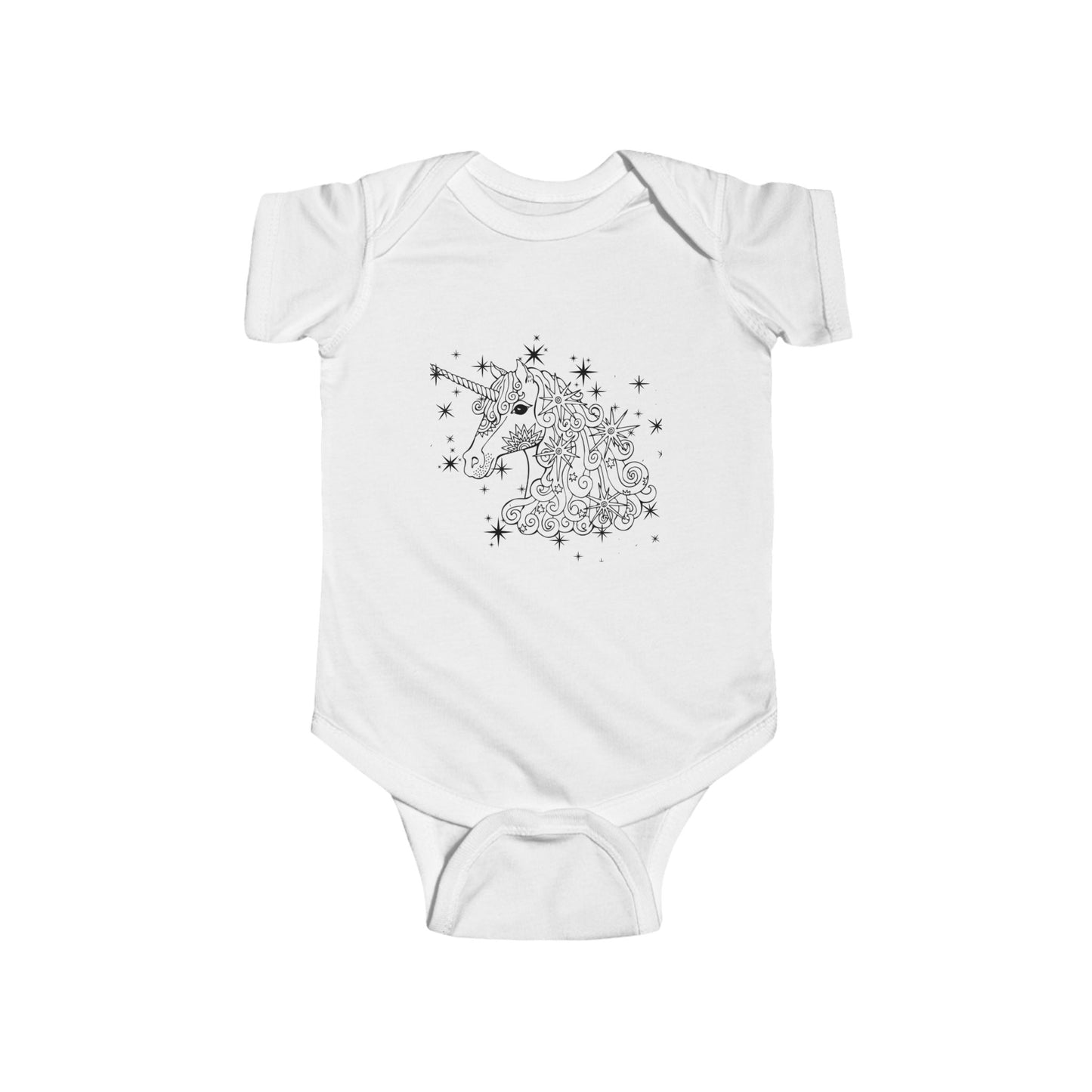 Unicorn Glam Infant Onesie