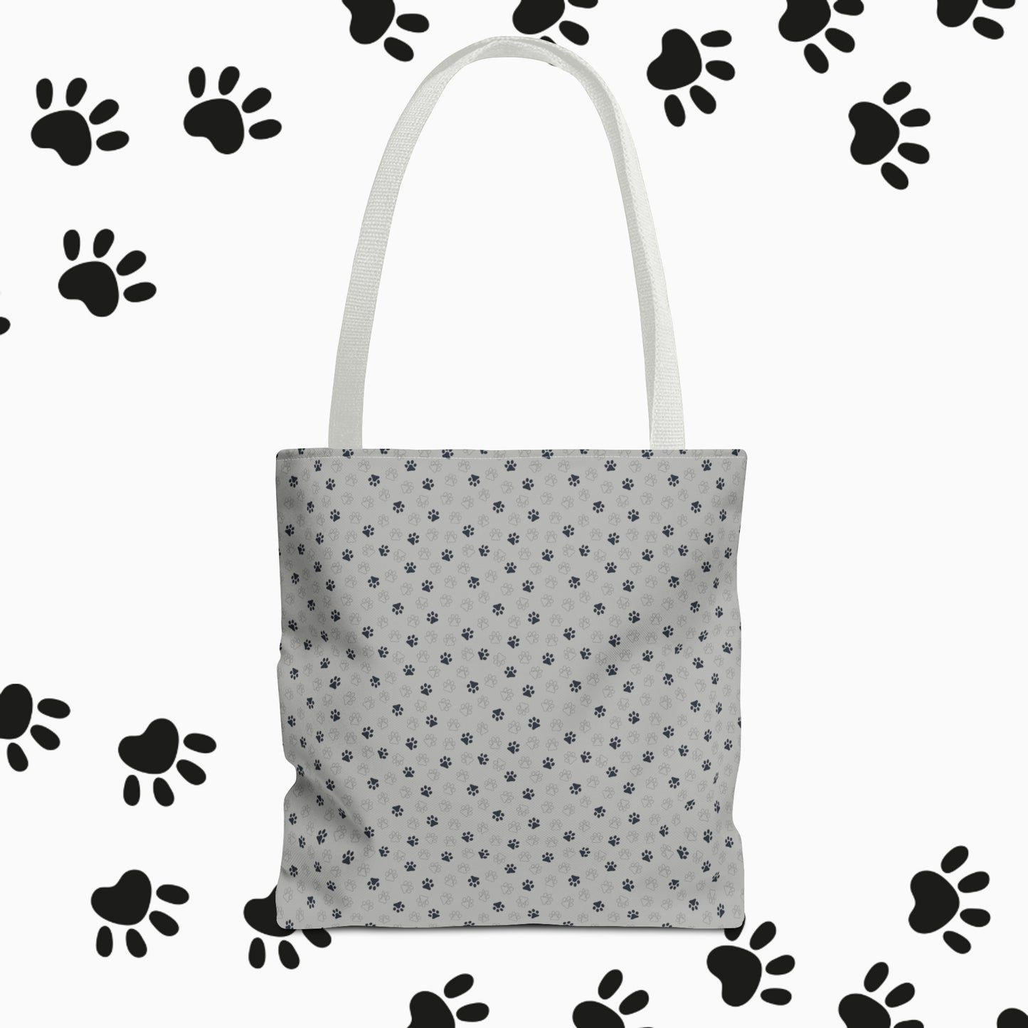 Man's Best-friend Tote Bag (AOP). Dog Tote Bag. Dog Dad, Dog Mom, Unisex. Totebag. Stylish. Birthday Gift. Gift For Animal Lover.