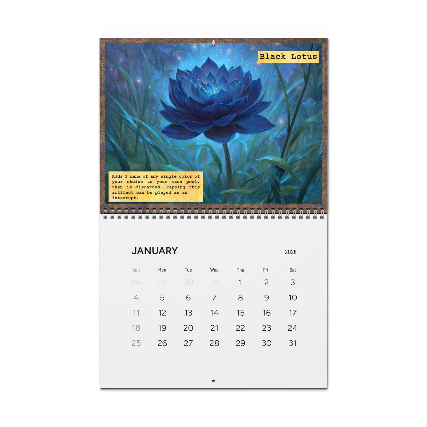 SCBC Special Edition 2026 Wall Calendar