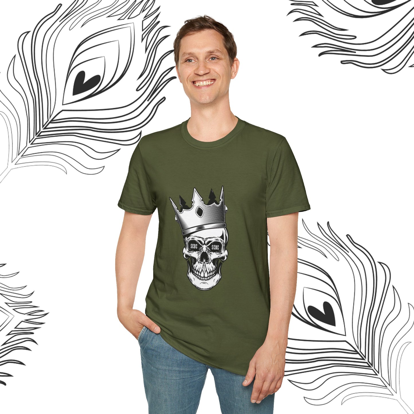 Unisex SCBC "King Life" Softstyle T-Shirt. Unisex, Fashion Lover, Panda, Birthday Gift, Shirt, T-Shirt, Adult Clothes, Fashion