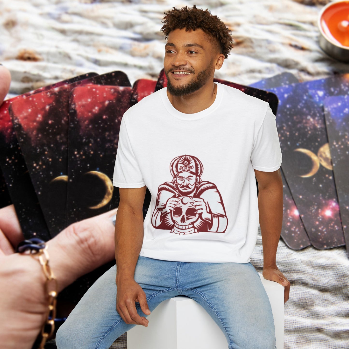 Unisex "Mirrorball Madness" Softstyle T-Shirt. Graphic T-Shirt, Streetwear, Branded T-Shirt, Original Design, Unisex T-Shirt, Birthday Gift