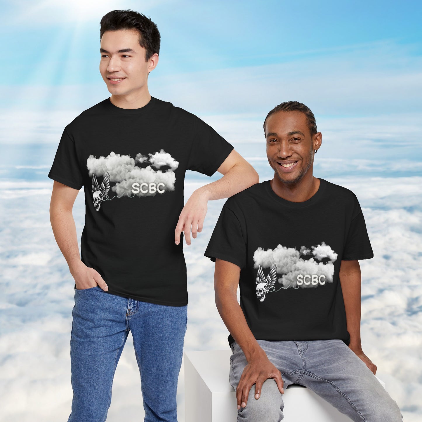 Unisex SBCB "Mensaje" Heavy Cotton Tee. Graphic T-Shirt, Streetwear, Branded T-Shirt, Original Design, Unisex T-Shirt, Birthday Gift.