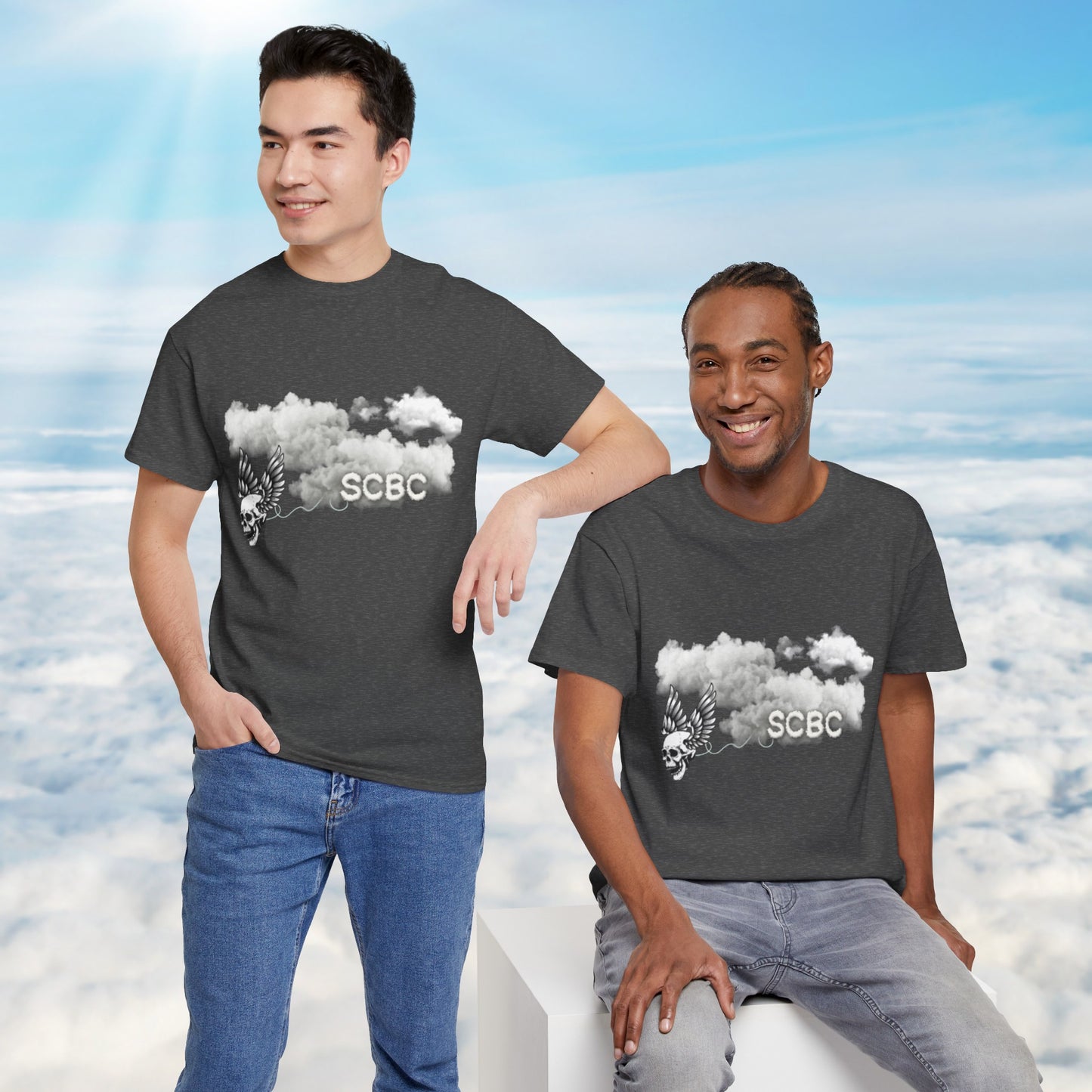 Unisex SBCB "Mensaje" Heavy Cotton Tee. Graphic T-Shirt, Streetwear, Branded T-Shirt, Original Design, Unisex T-Shirt, Birthday Gift.