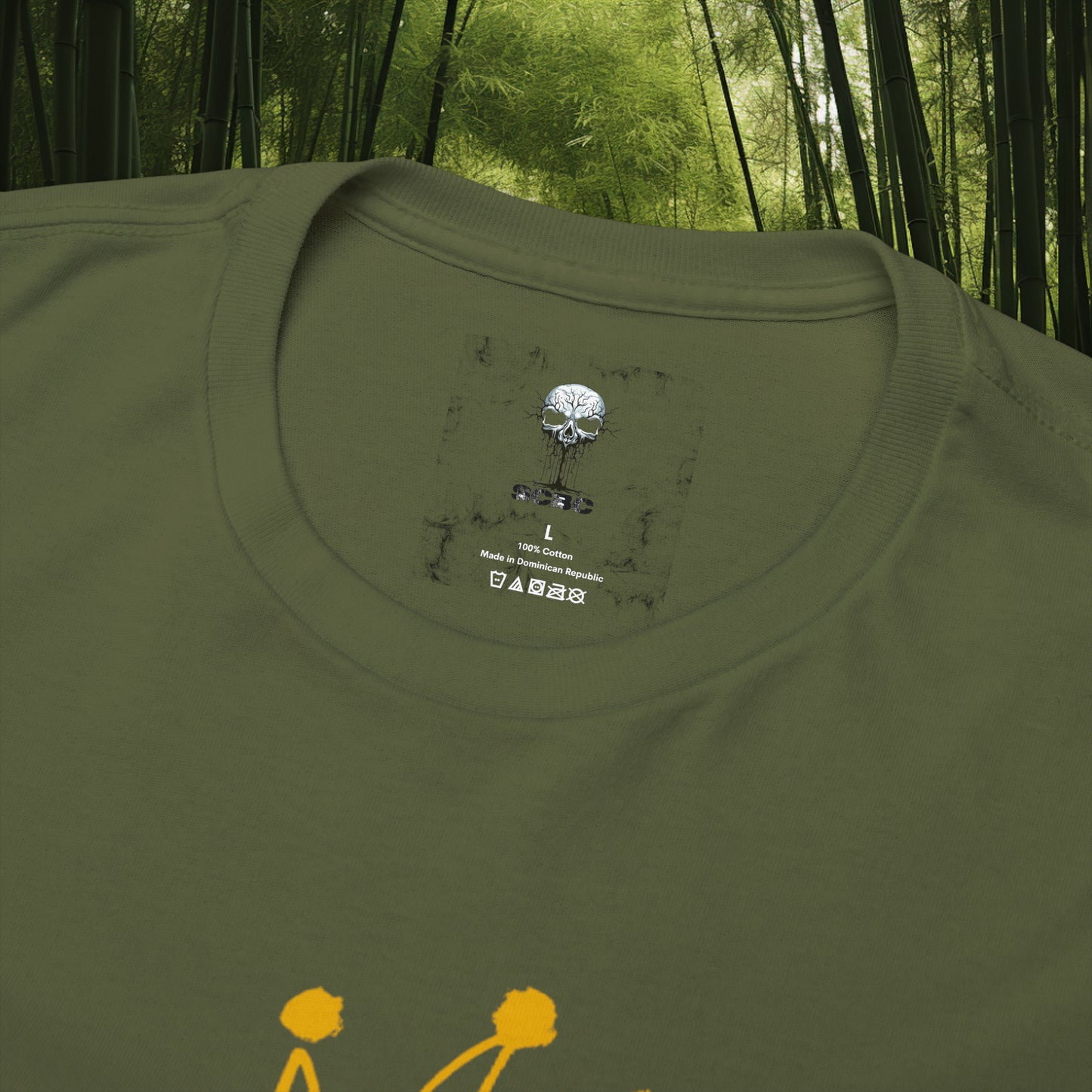 Unisex "Panda King" Heavy Cotton Tee. Unisex, Animal Lover, Panda, Birthday Gift, Birthday Gift, T-Shirt, Adult Clothes, Fashion