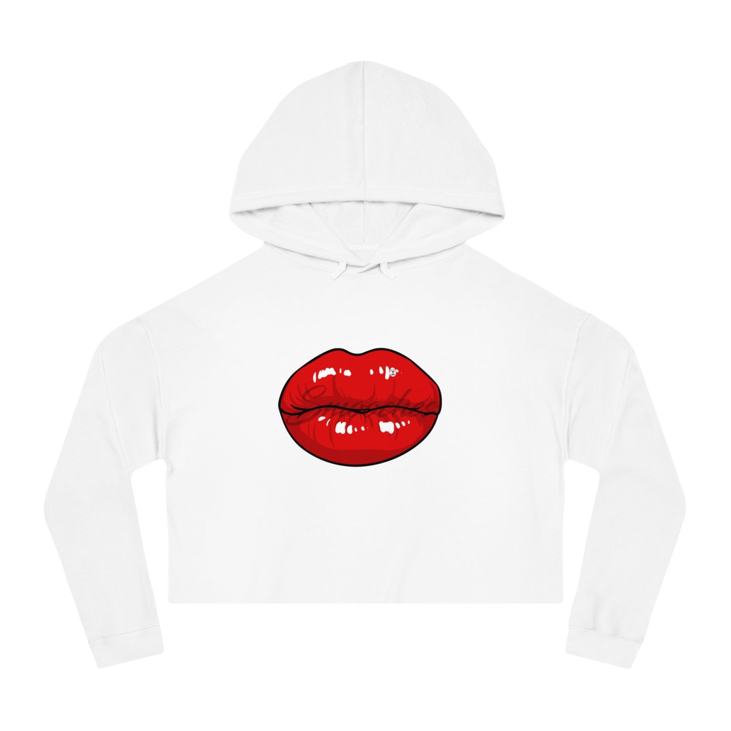 Smooches Women's Cropped Hooded Sweatshirt