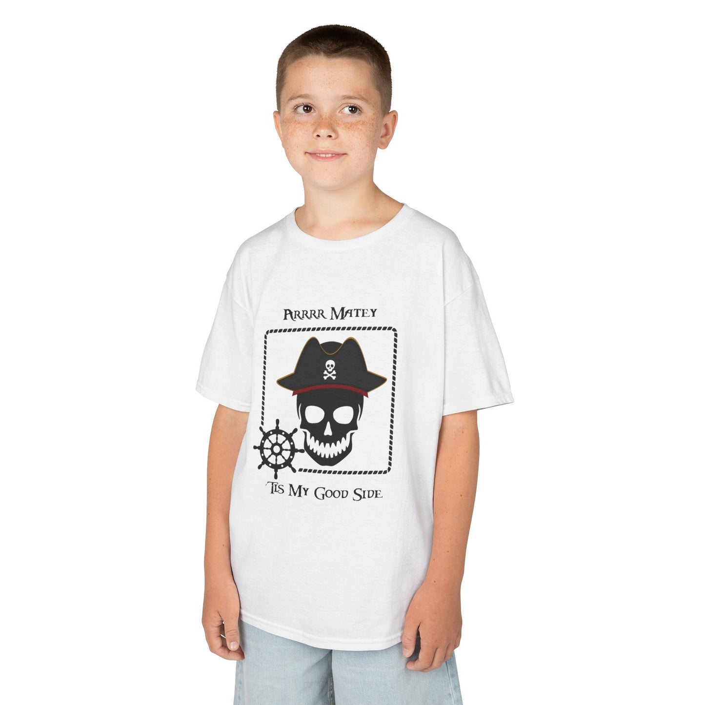 Picturesque Pirate  Heavy Cotton Tee