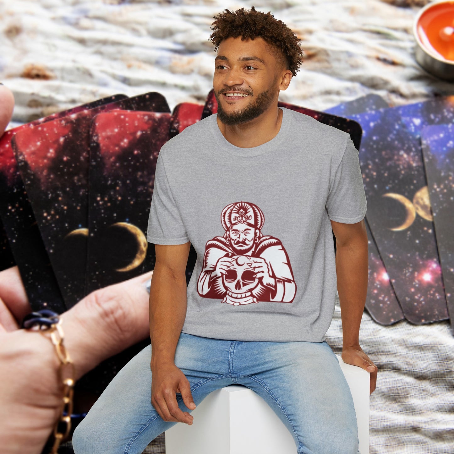 Unisex "Mirrorball Madness" Softstyle T-Shirt. Graphic T-Shirt, Streetwear, Branded T-Shirt, Original Design, Unisex T-Shirt, Birthday Gift