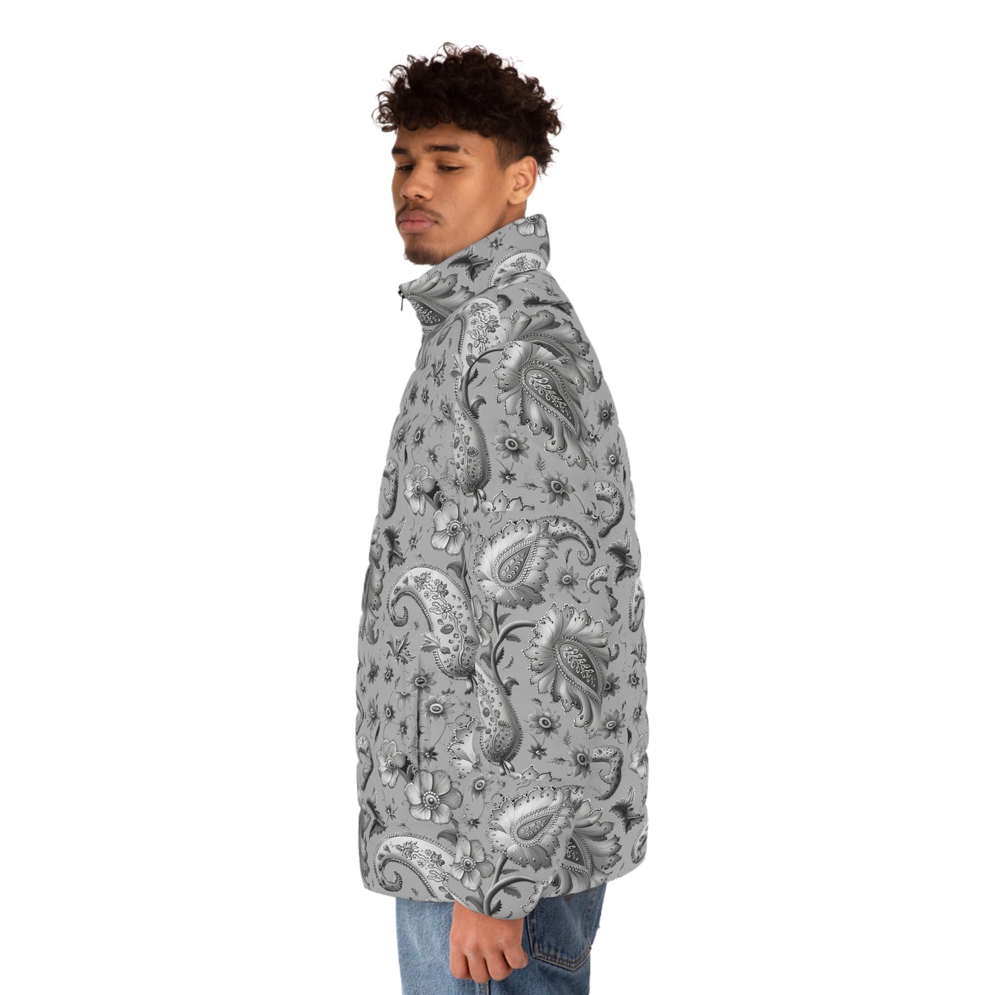 El Gris Puffer Jacket