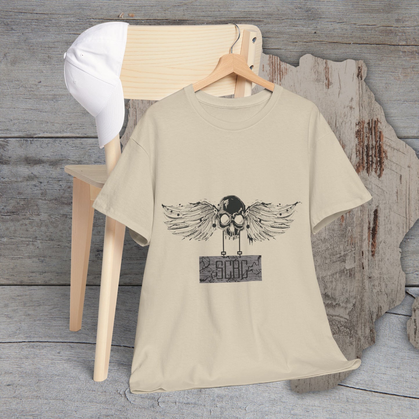 Unisex "Bone Drone" Heavy Cotton Tee. Graphic T-Shirt, Streetwear, Branded T-Shirt, Original Design, Unisex T-Shirt, Birthday Gift.