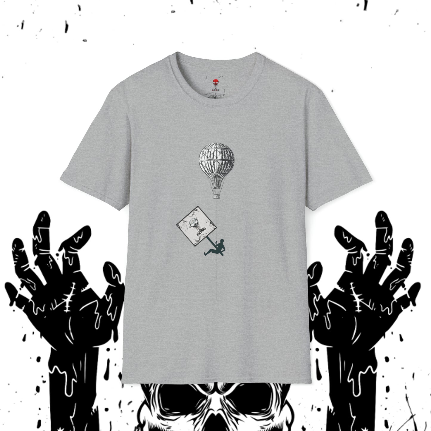 Unisex Soft-Style SCBC Brand Heavy Cotton Tee. Graphic T-Shirt. Streetwear. Branded T-Shirt. Original Design. Unisex T-Shirt. Birthday Gift.