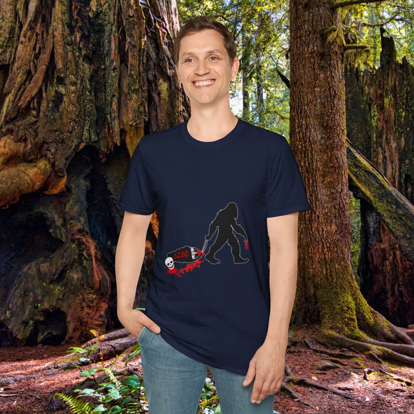 Unisex SCBC Brand soft-style T-shirt. Graphic T-Shirt. Streetwear. Branded T-Shirt. Original Design. Unisex T-Shirt. Birthday Gift.